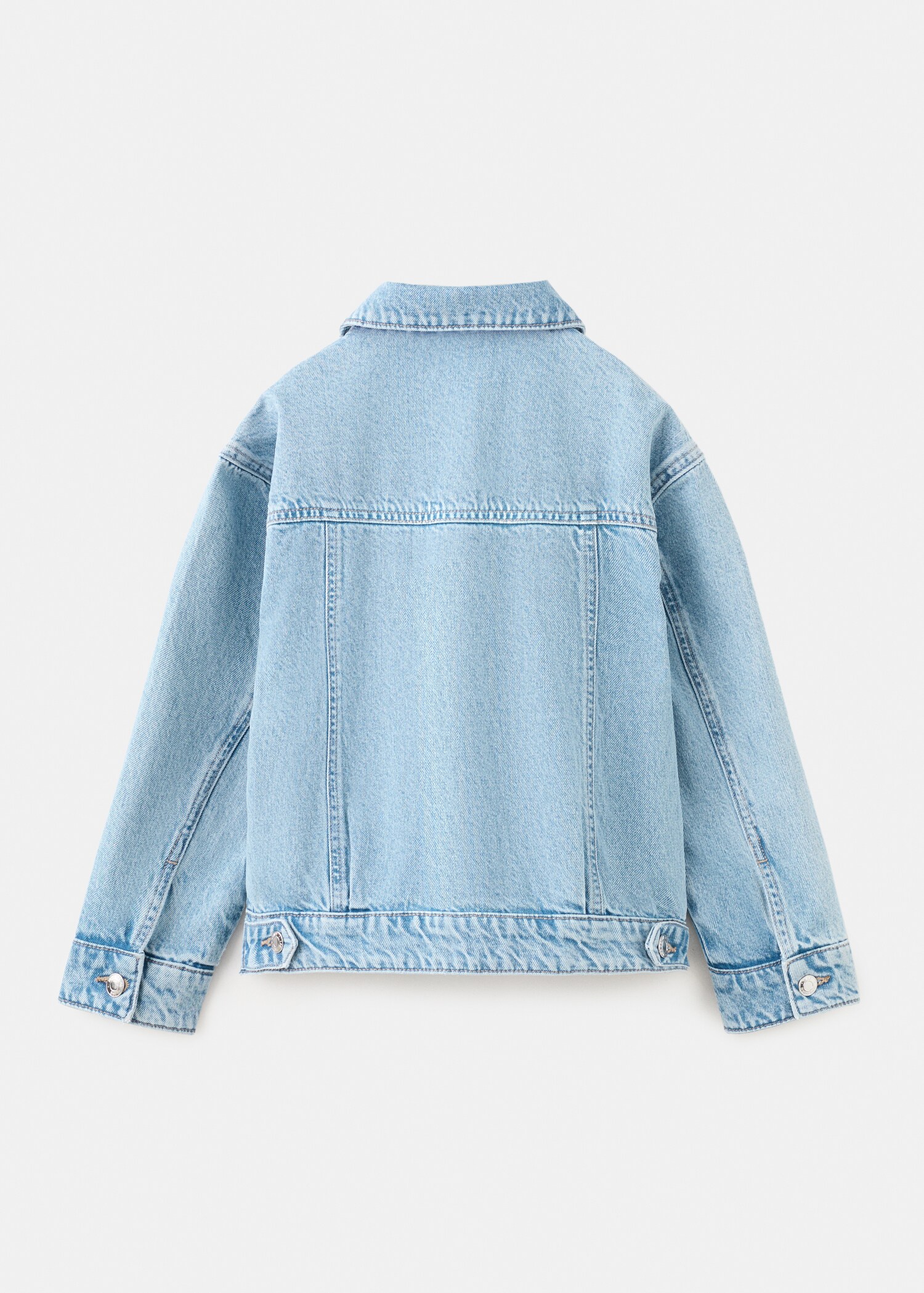 Basic denim jacket - Reverse of the article
