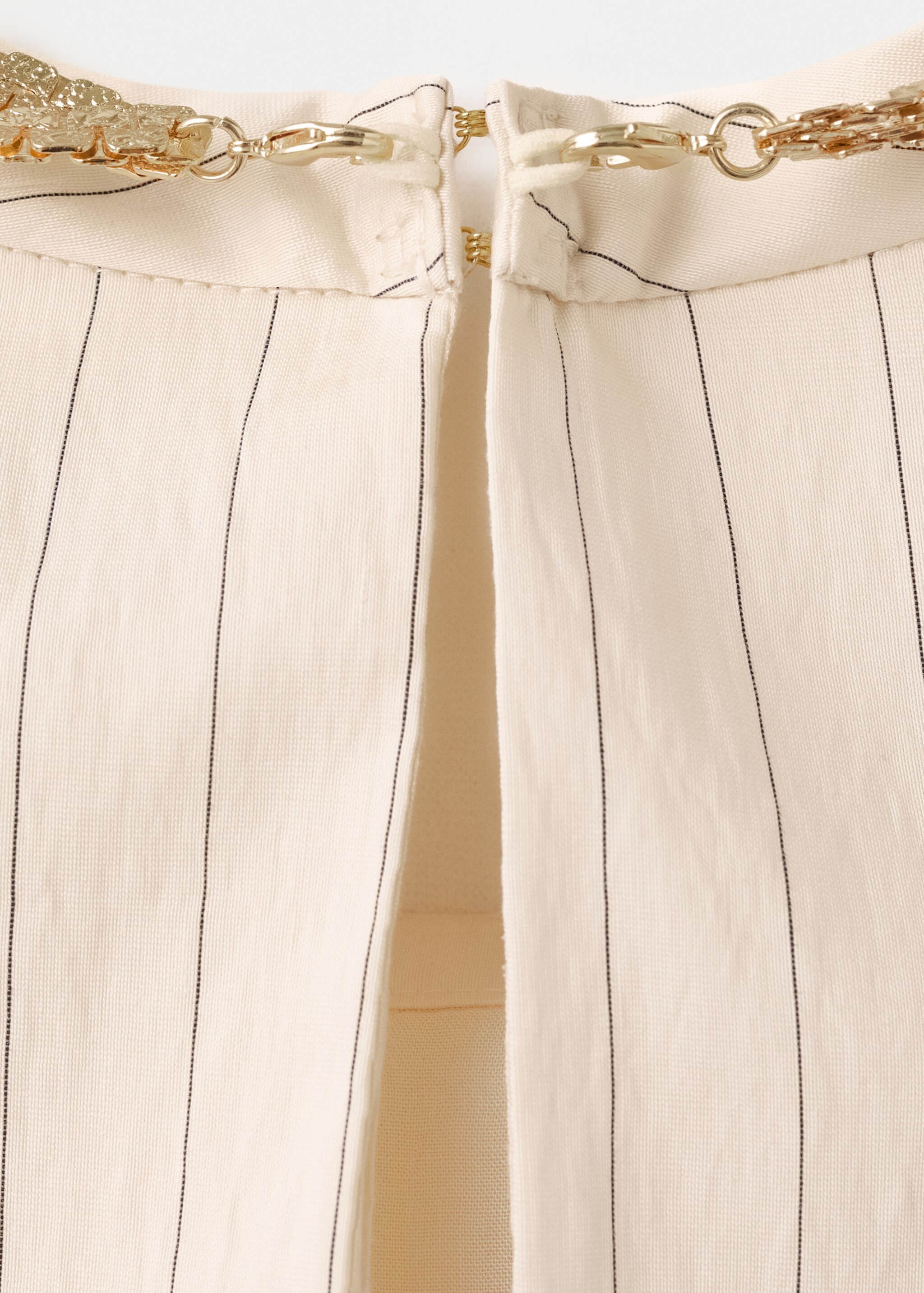 Chain detail top - Details of the article 0, Off White. Ref: 27085826-01.