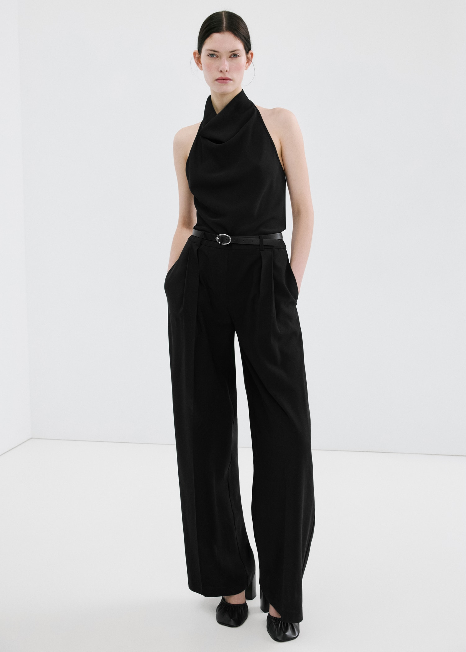 Combinaison col à emmanchures américaines combiné - Plan général