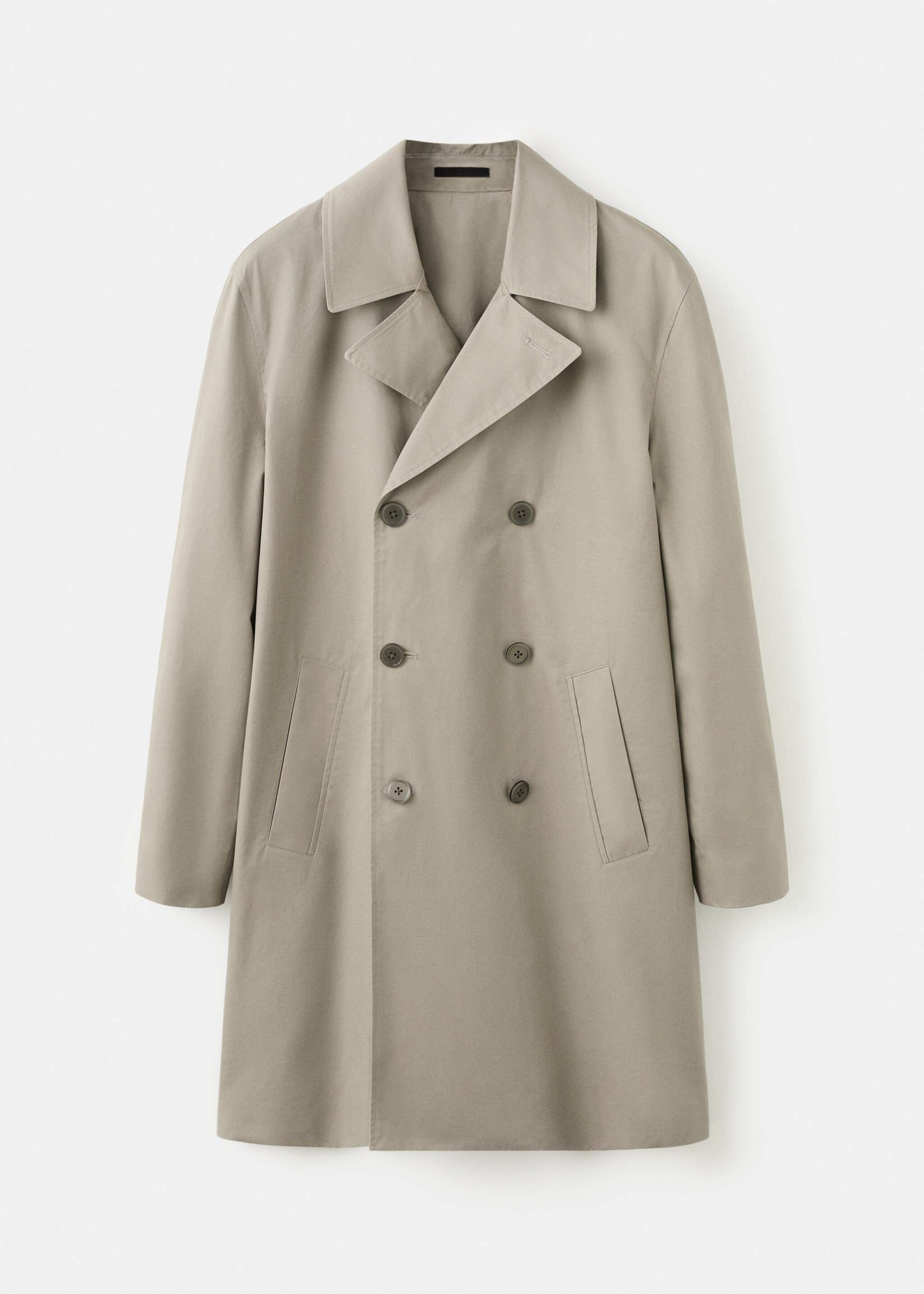 Trench 100 % coton regular-fit - Article sans modèle, Marron moyen. Ref: 27085927-01.