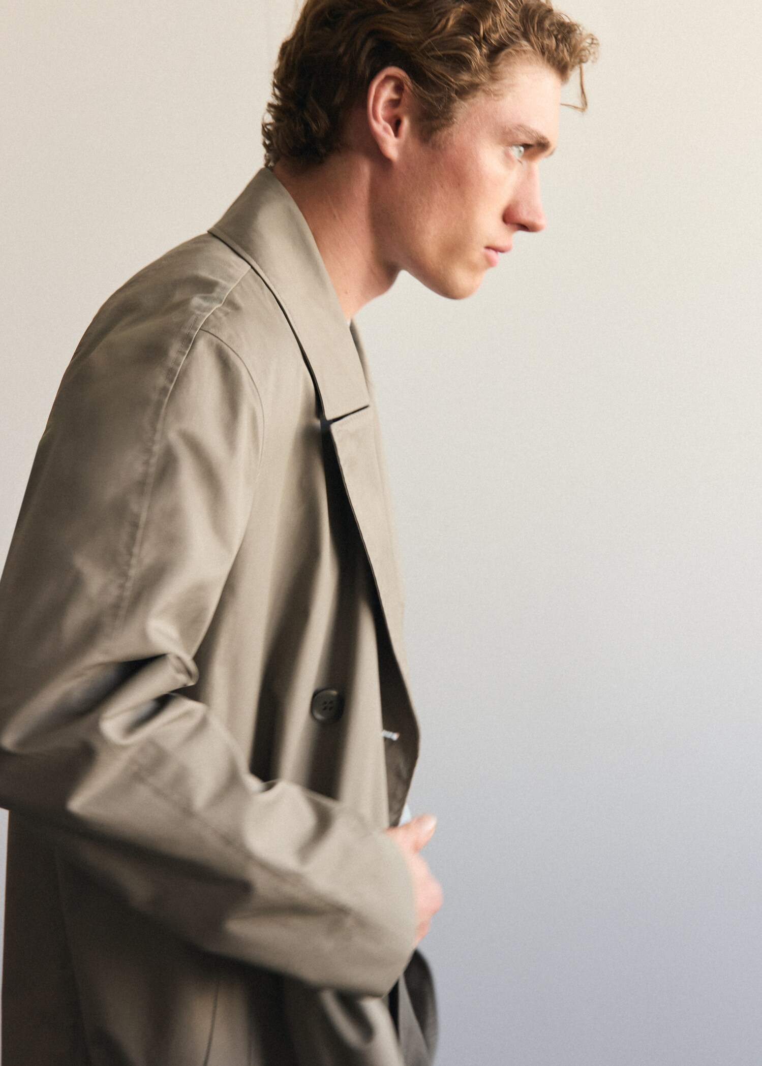 100% cotton gabardine regular fit - Details of the article 5