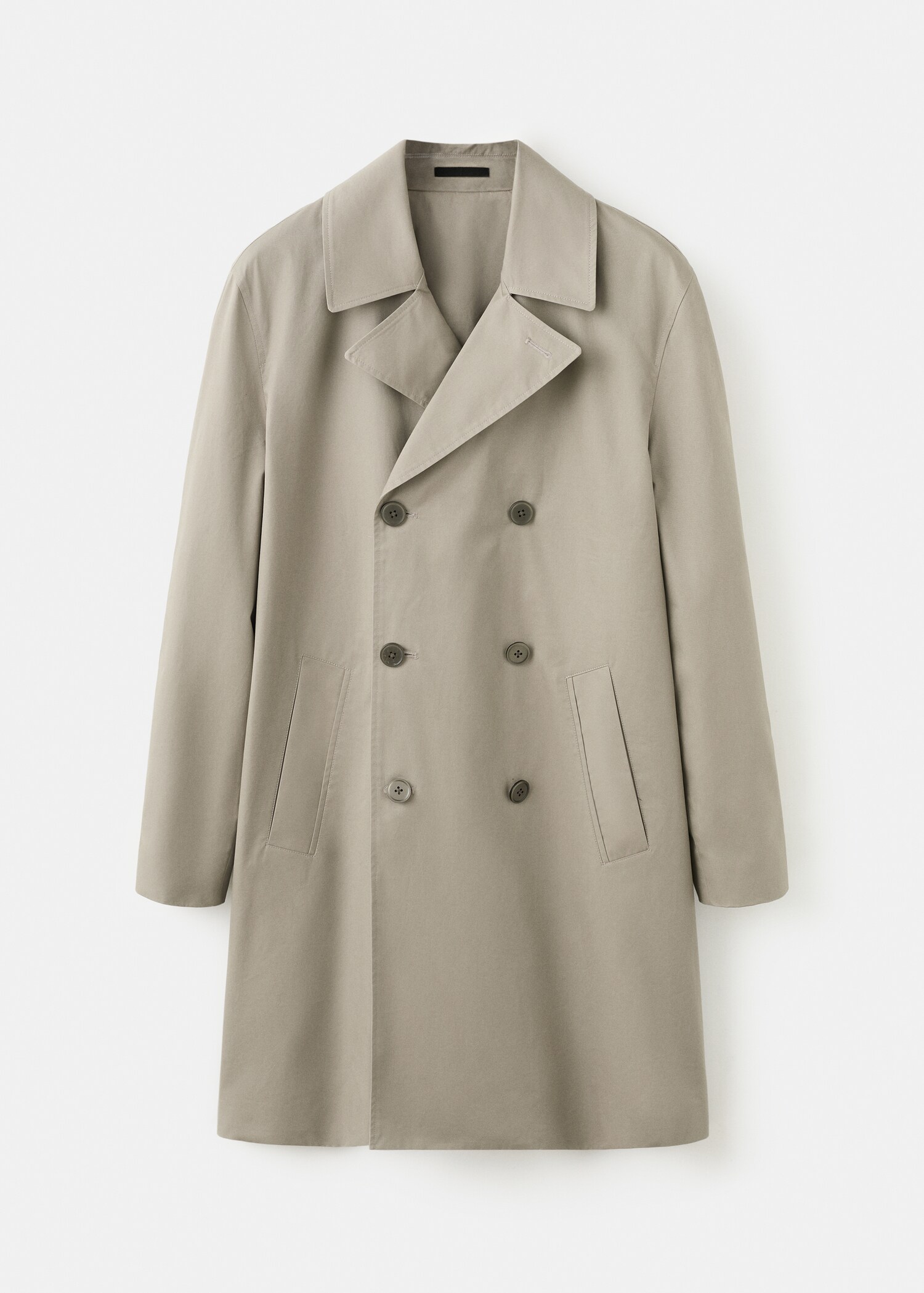 Gabardina algodón 100% regular fit - Artículo sin modelo