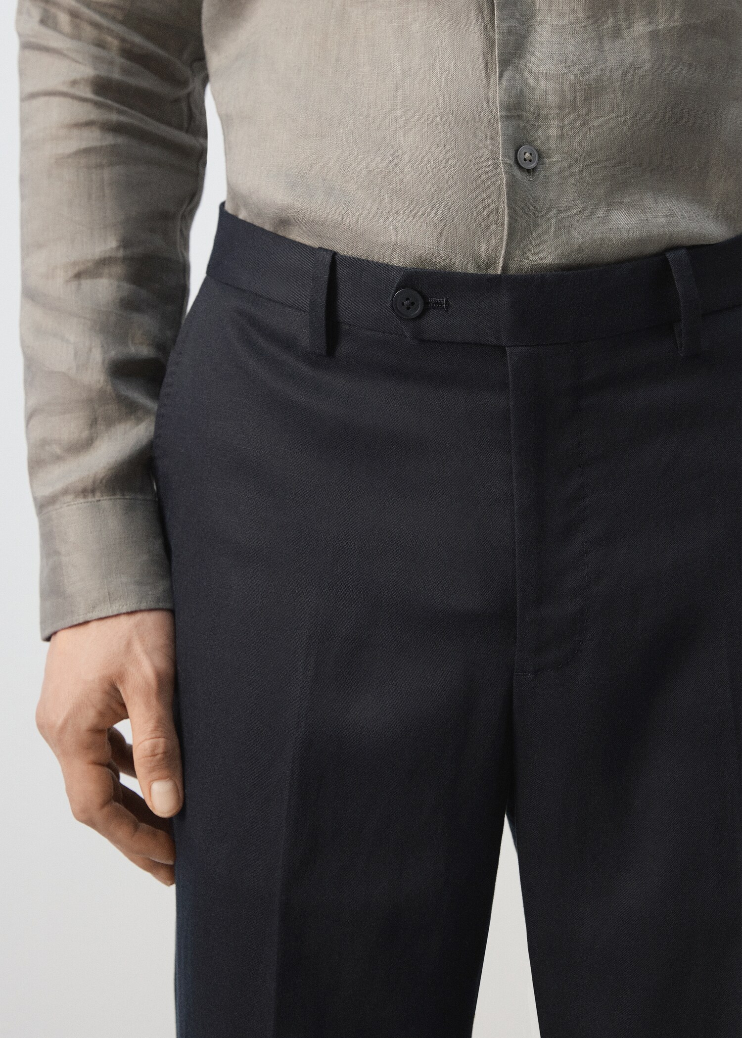 Amalfi slim fit suit trousers - Details of the article 2