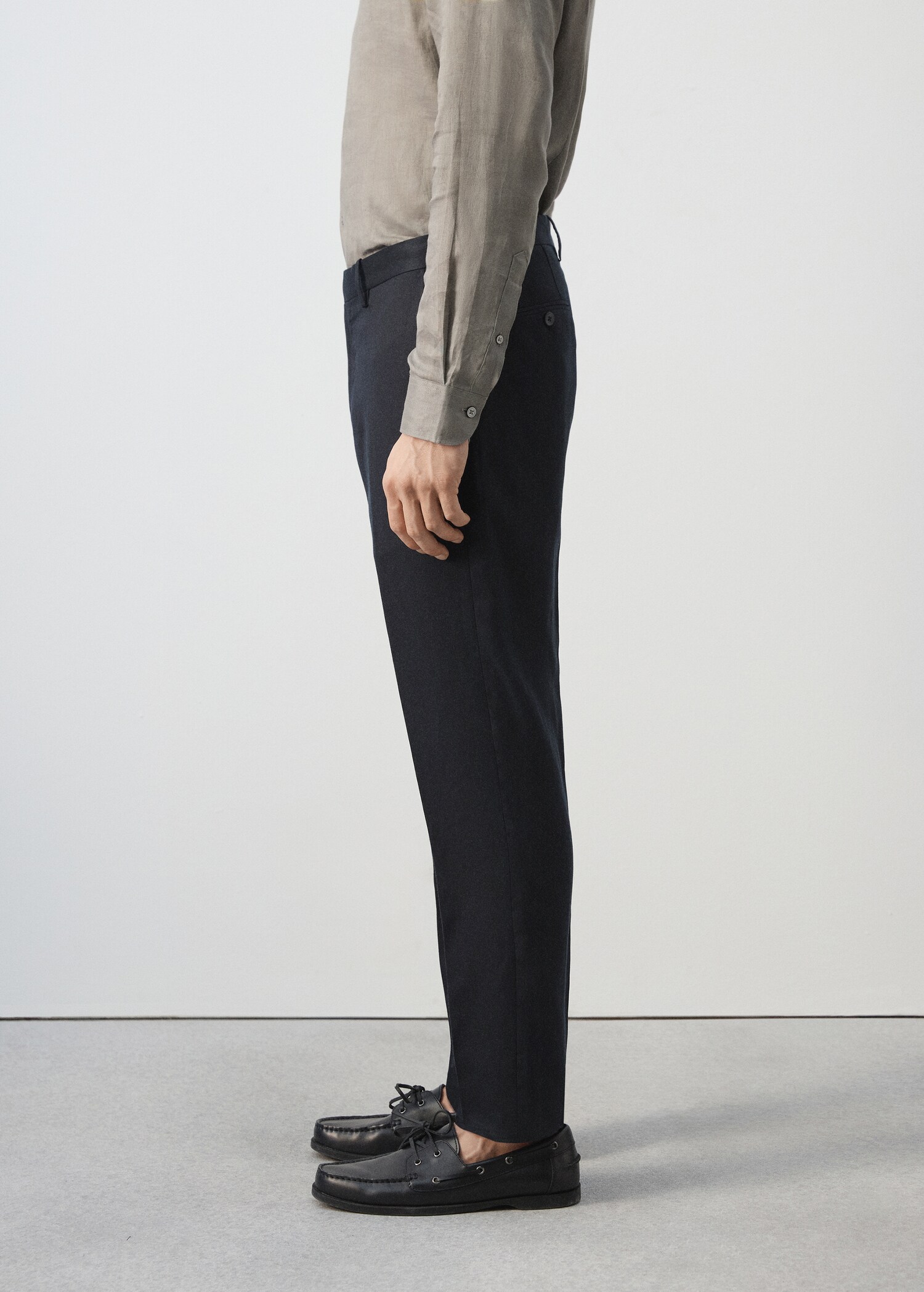 Amalfi slim fit suit trousers - Details of the article 4