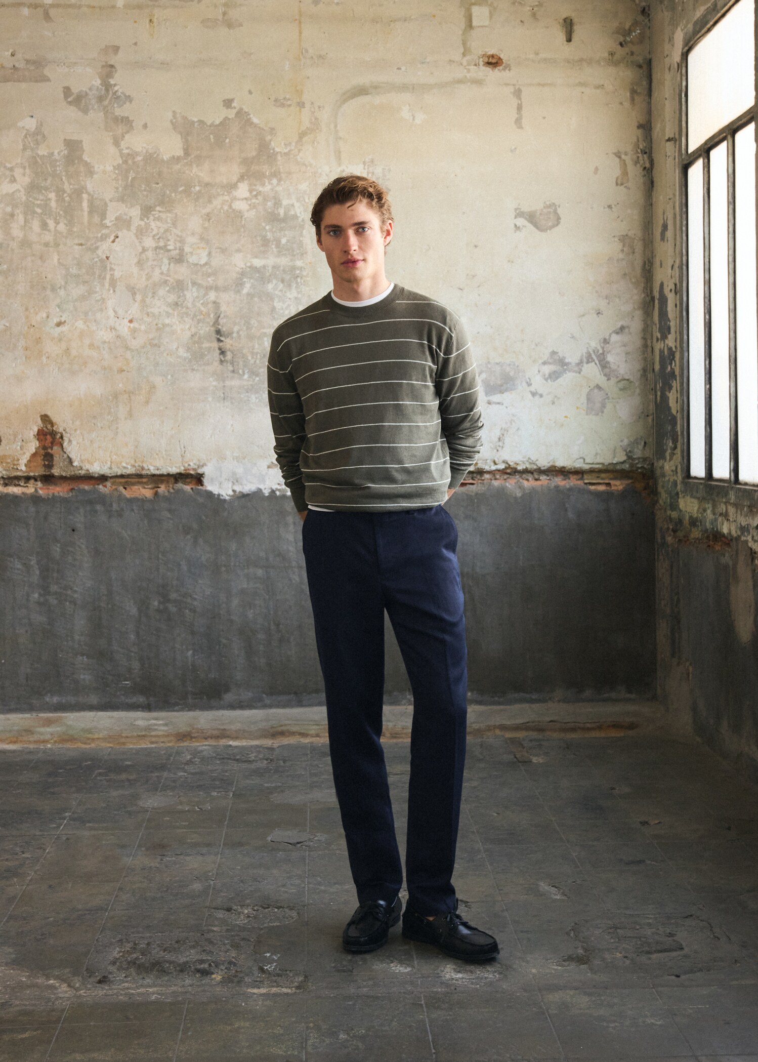 Amalfi slim fit suit trousers - Details of the article 5