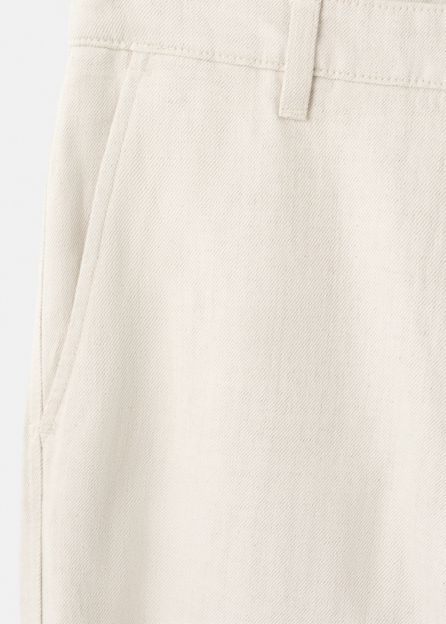 Pantalons regular fit barreja cotó lli - Detall de l'article 0