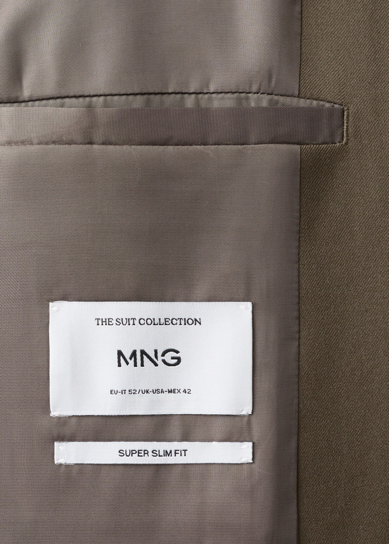 Костюмный пиджак París super slim fit - Деталь изделия 0