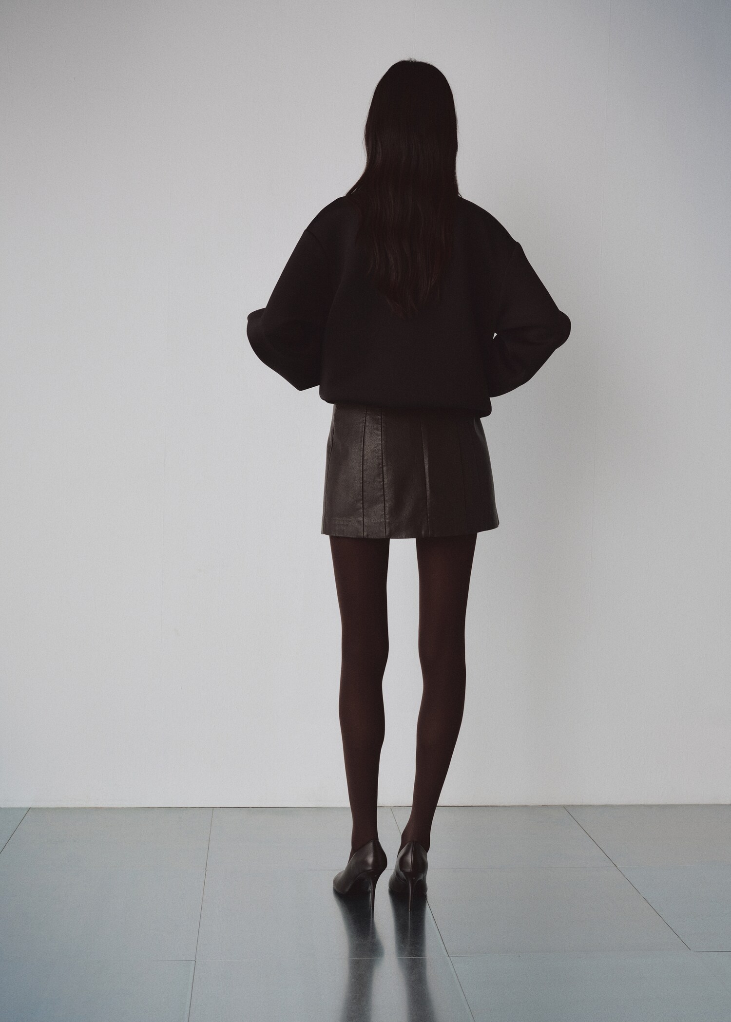 Oversized bomberjack - Achterkant van het artikel