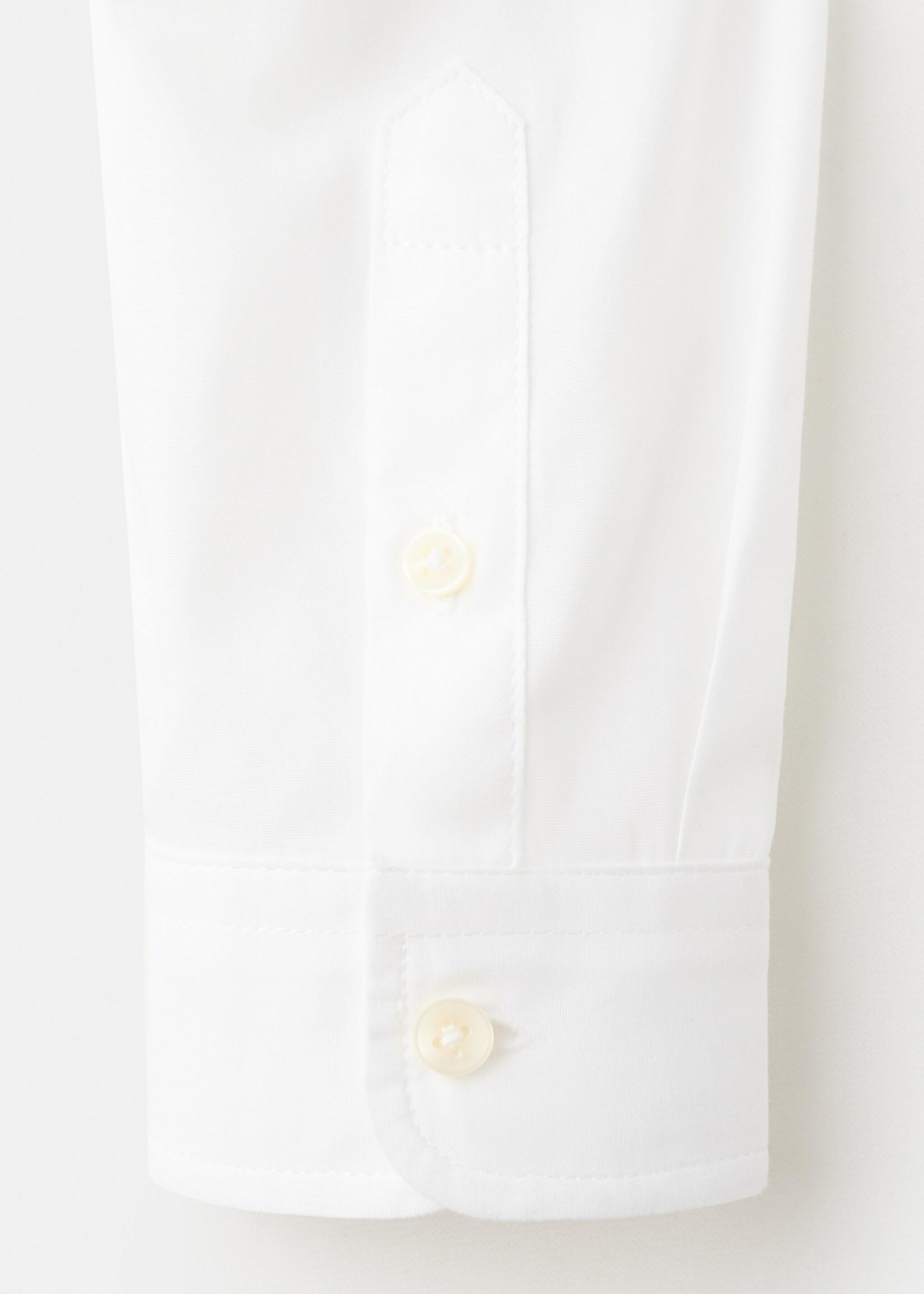 Cotton shirt - Details of the article 0, White. Ref: 27093724-01.