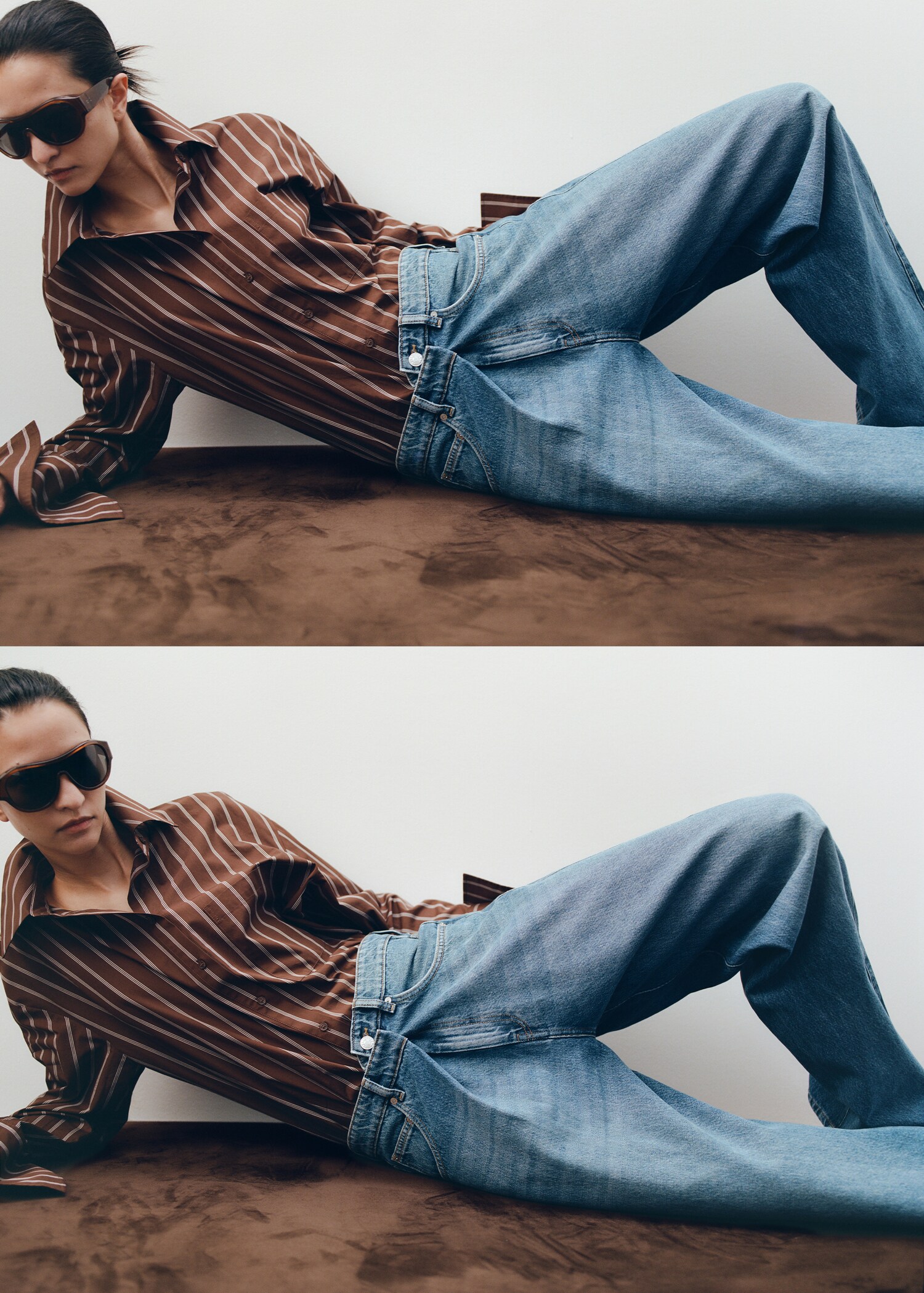 Mid-rise balloon jeans - Details of the article 2