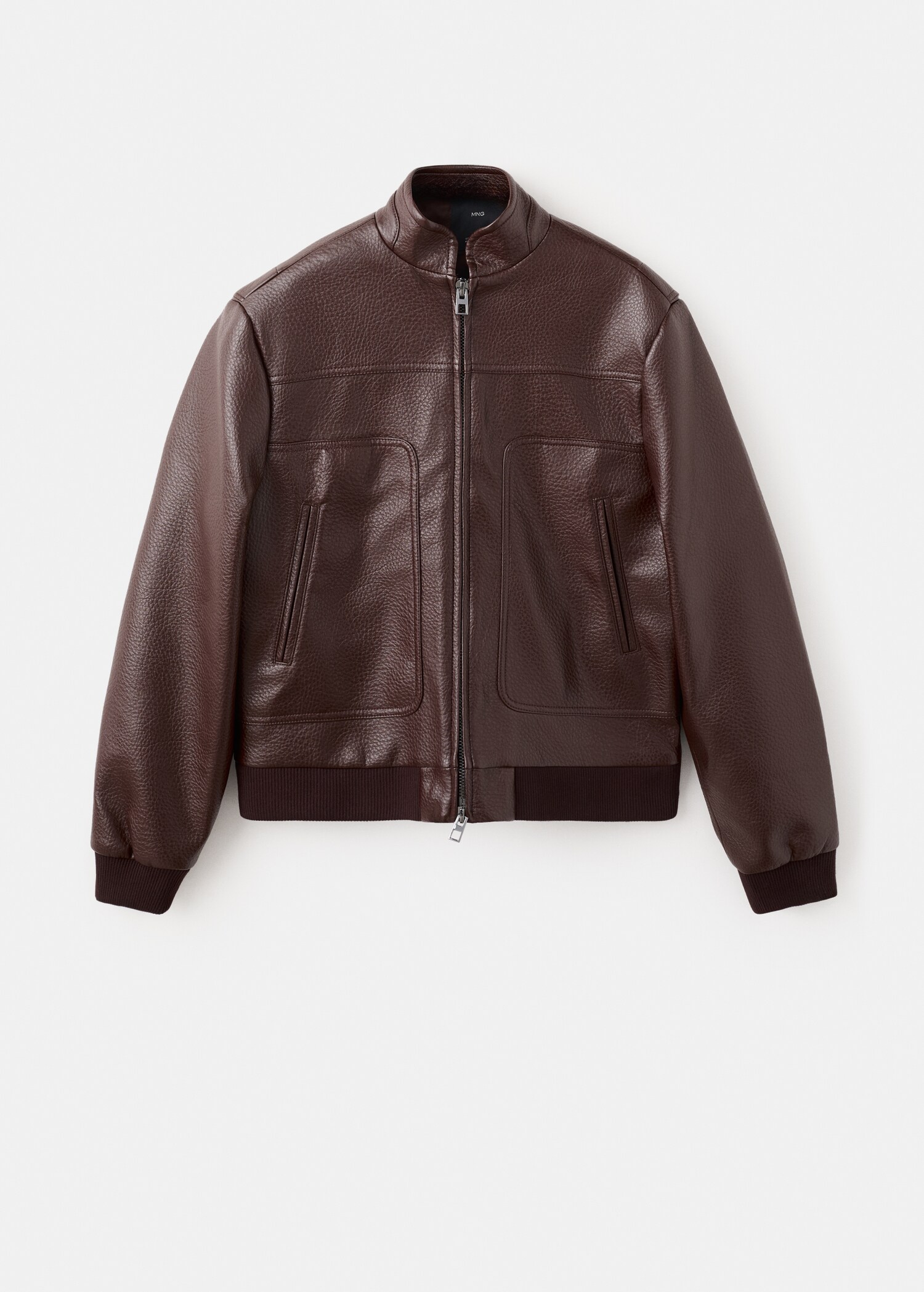 Veste à col officier et poches - Article sans modèle