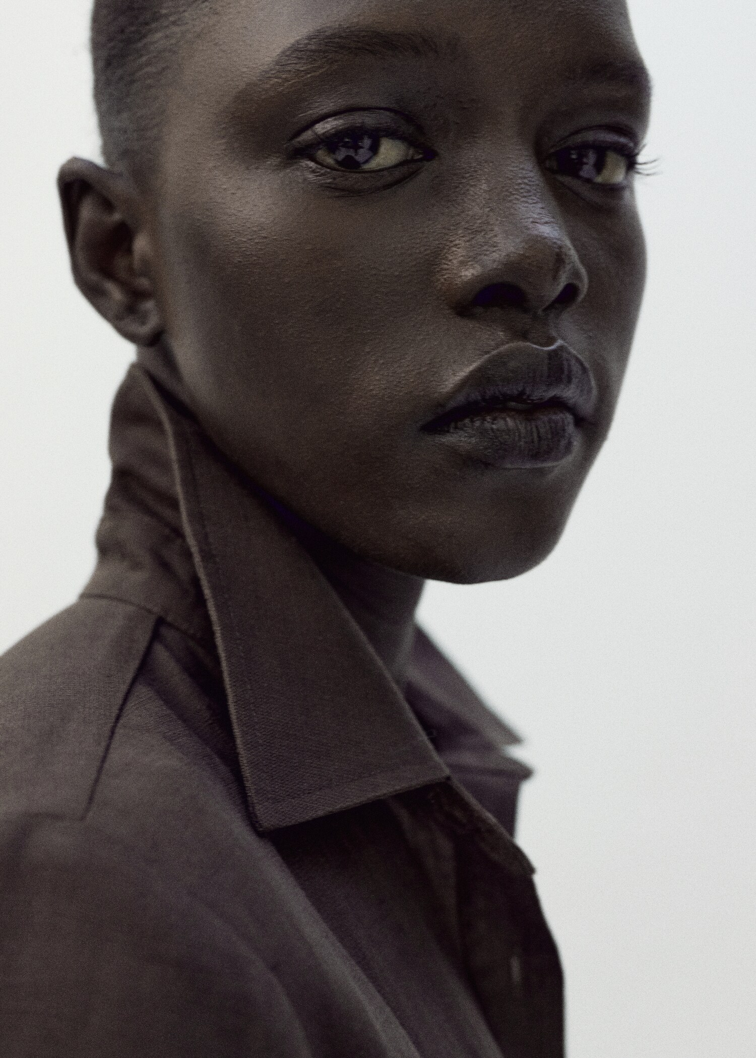 Lyocell shirt jumpsuit - Details of the article 1