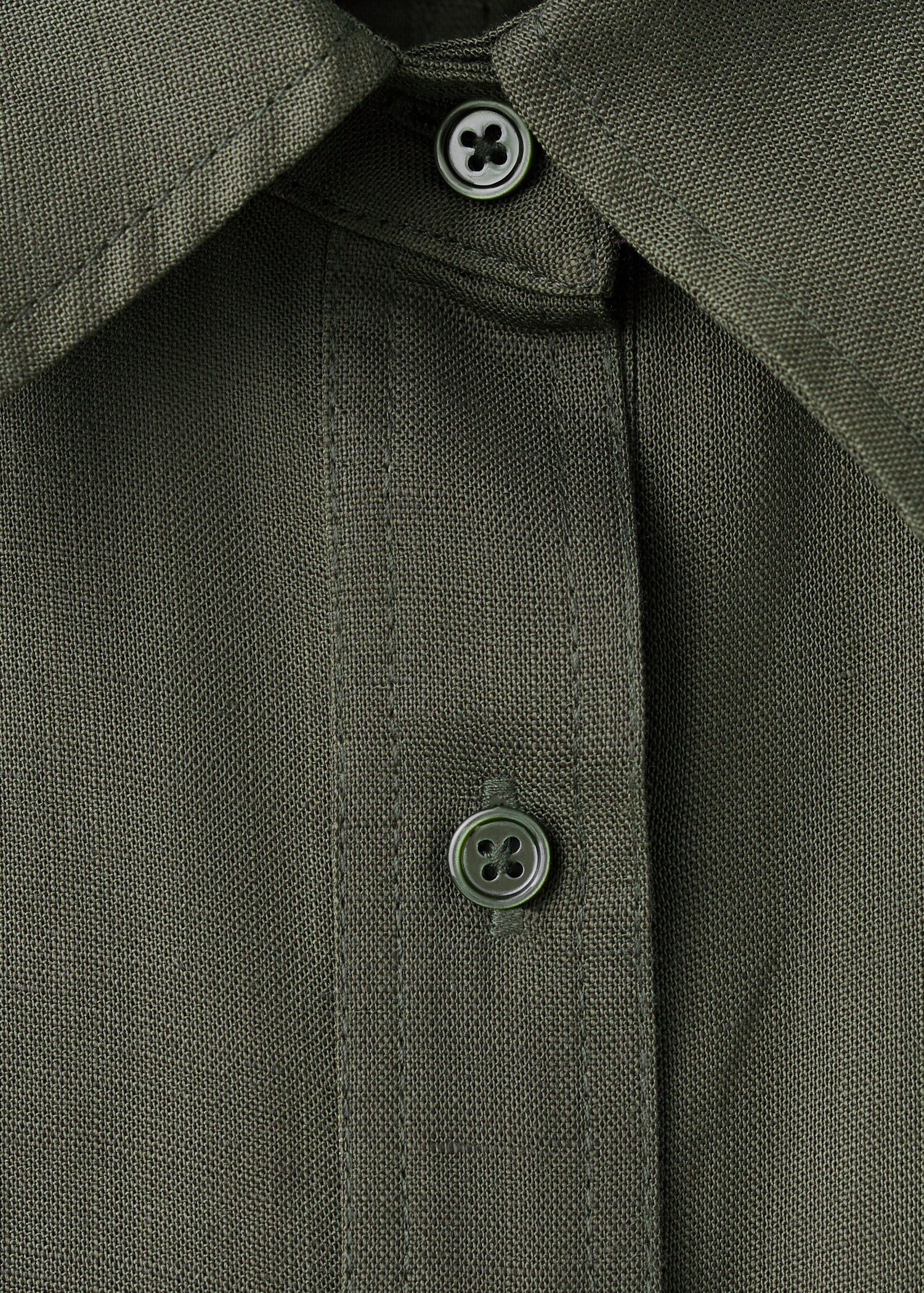 Lyocell shirt jumpsuit - Details of the article 0
