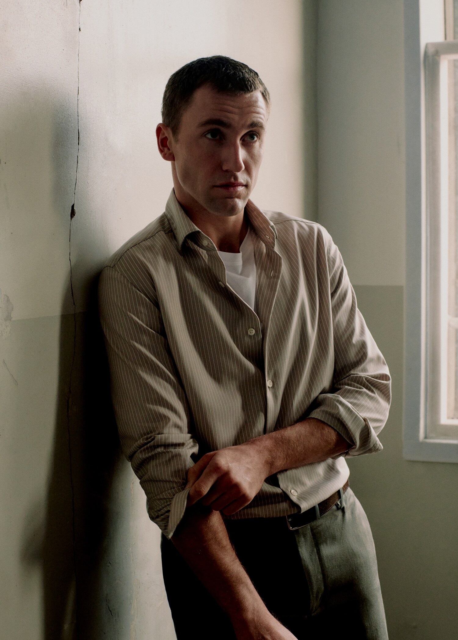 Chemise slim fit coton rayée - Détail de l'article 5