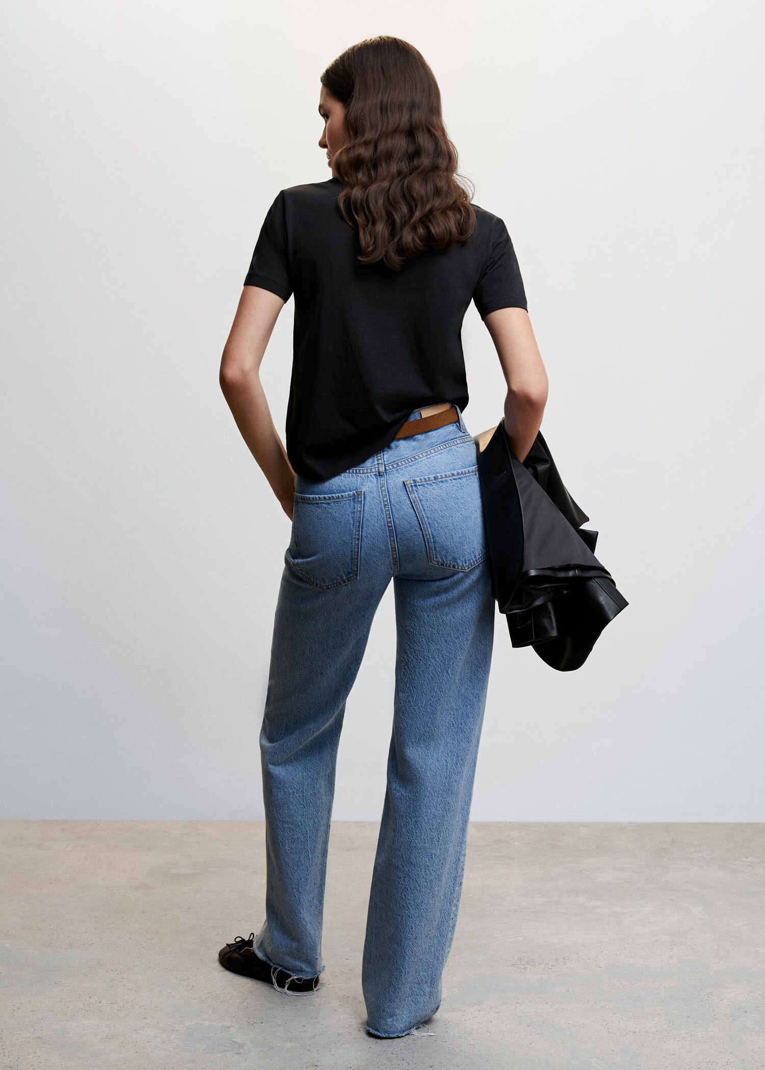 T-shirt basique en coton - Verso de l’article
