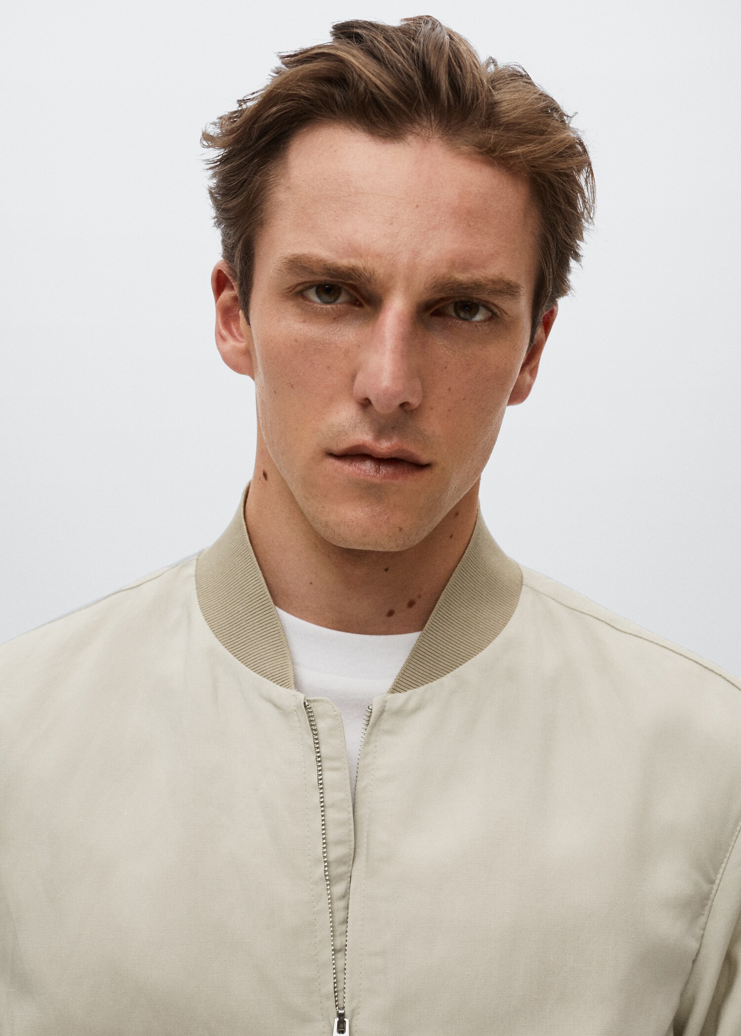 Chaqueta bomber lino Tencel - Detalle del artículo 1