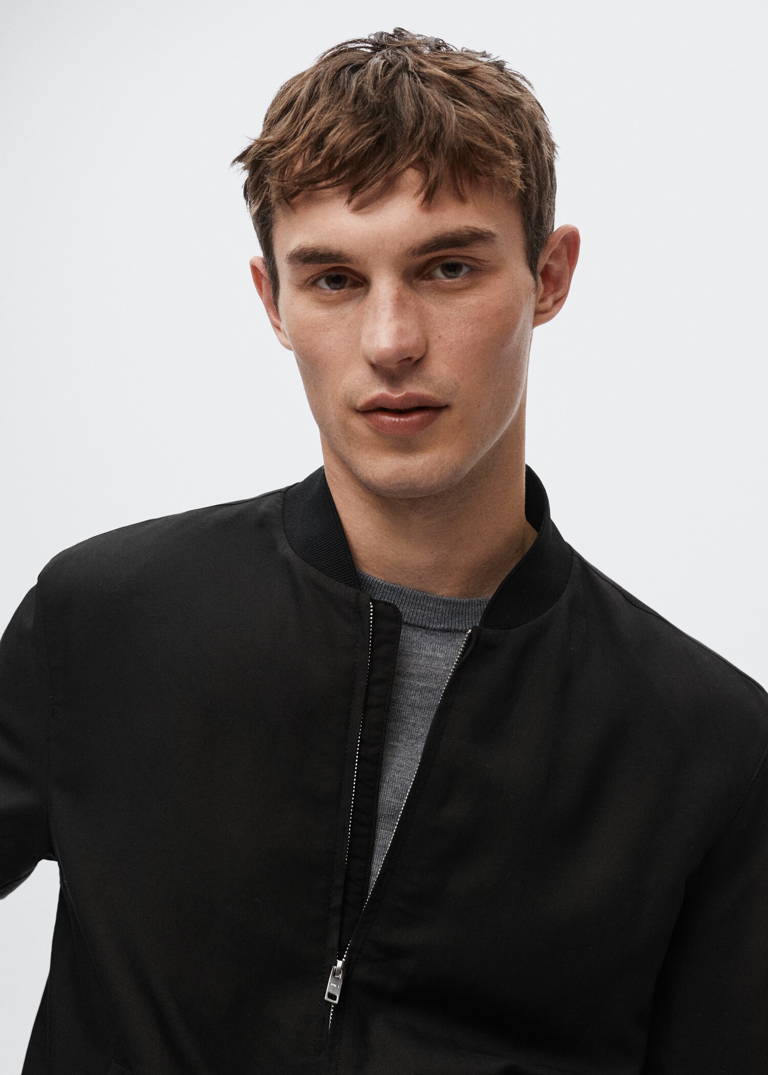 Chaqueta bomber lino Tencel - Detalle del artículo 1