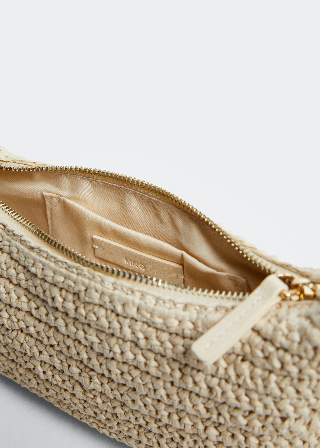 Mango raffia bag deals