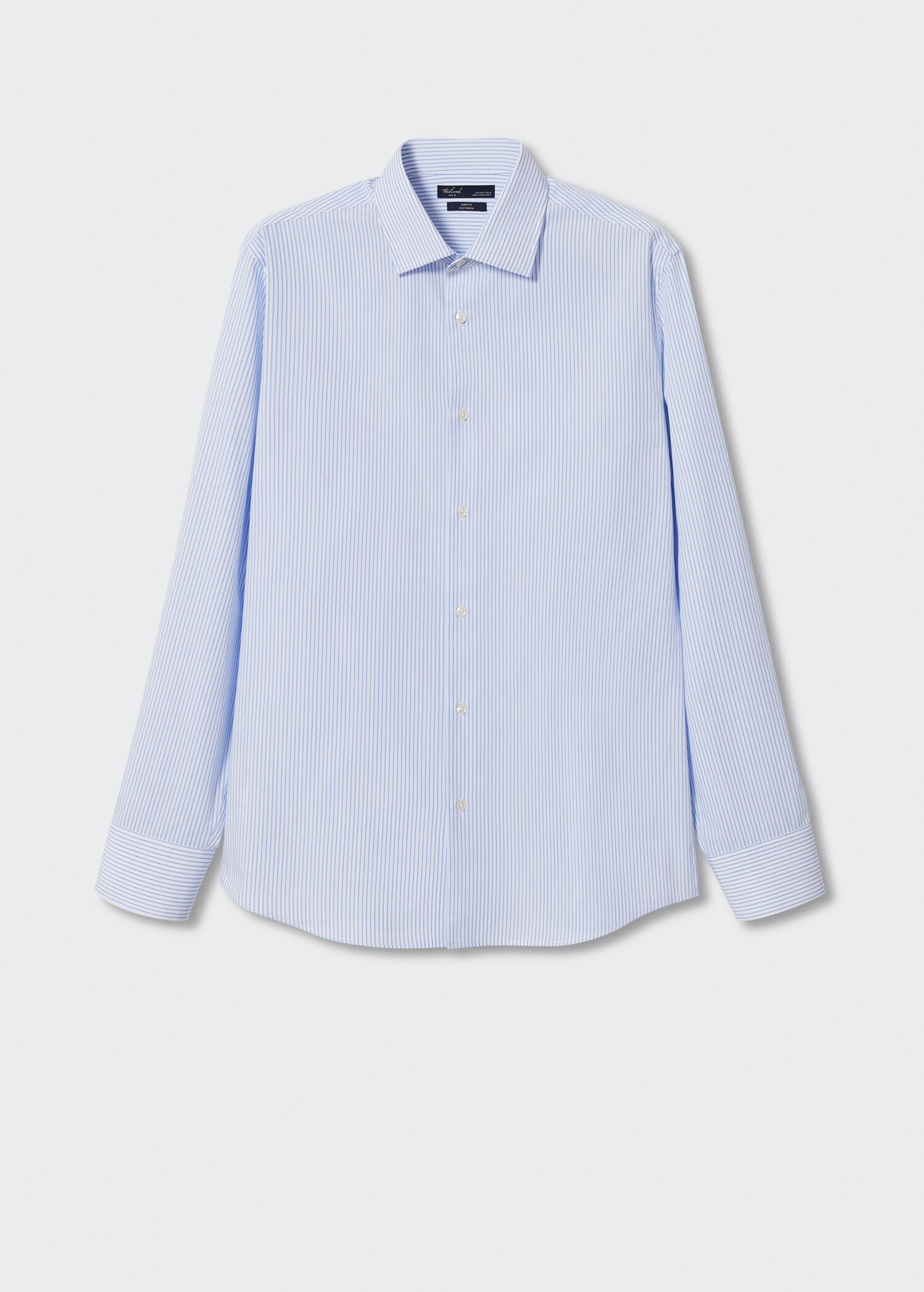 Koszula garniturowa slim fit w prążki - Artykuł bez modela/modelki