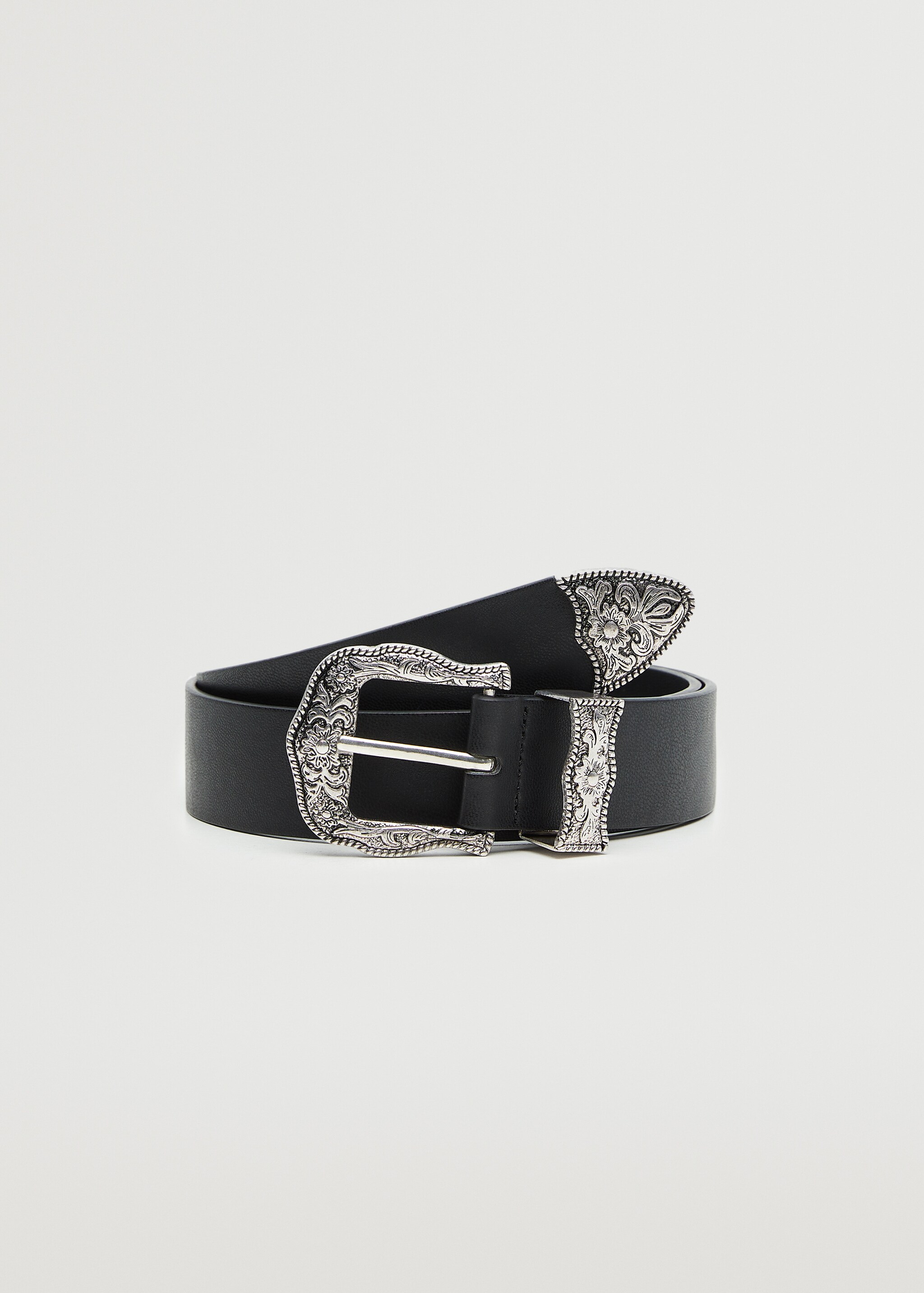 Embossed buckle belt - Article without model