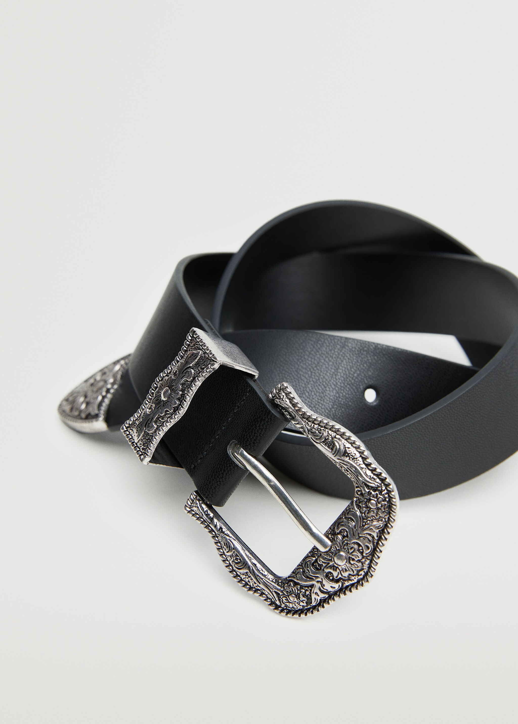 Embossed buckle belt - Details of the article 3