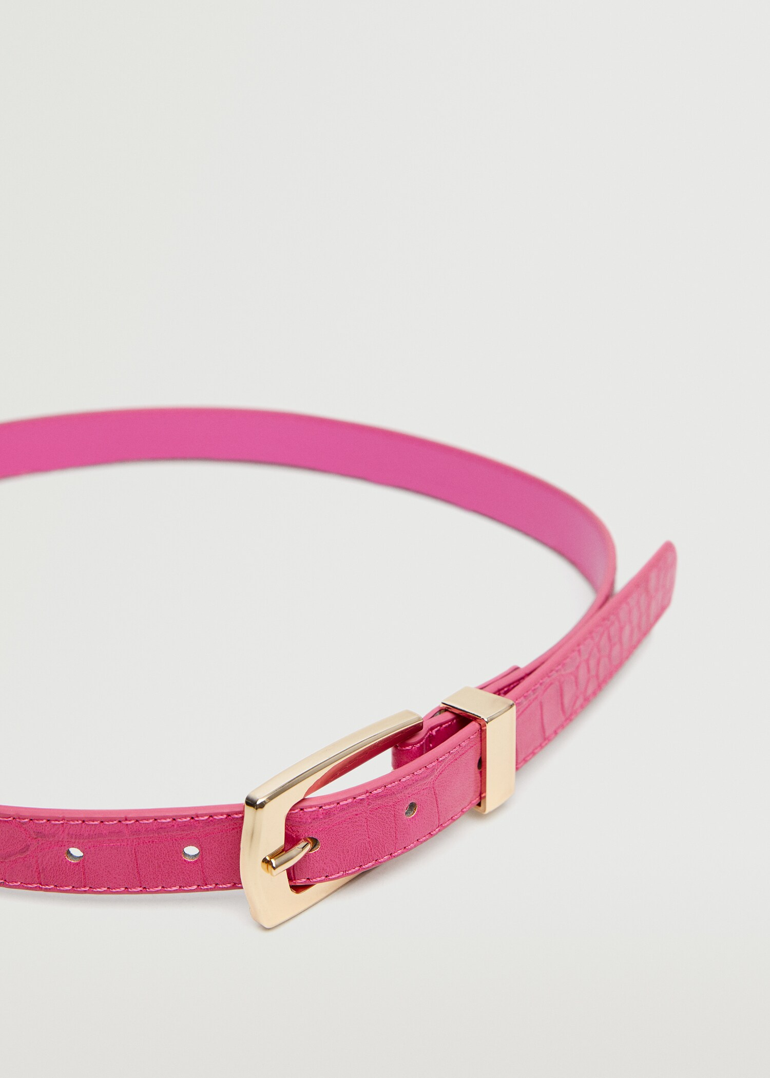 Ceinture boucle métallique - Plan moyen