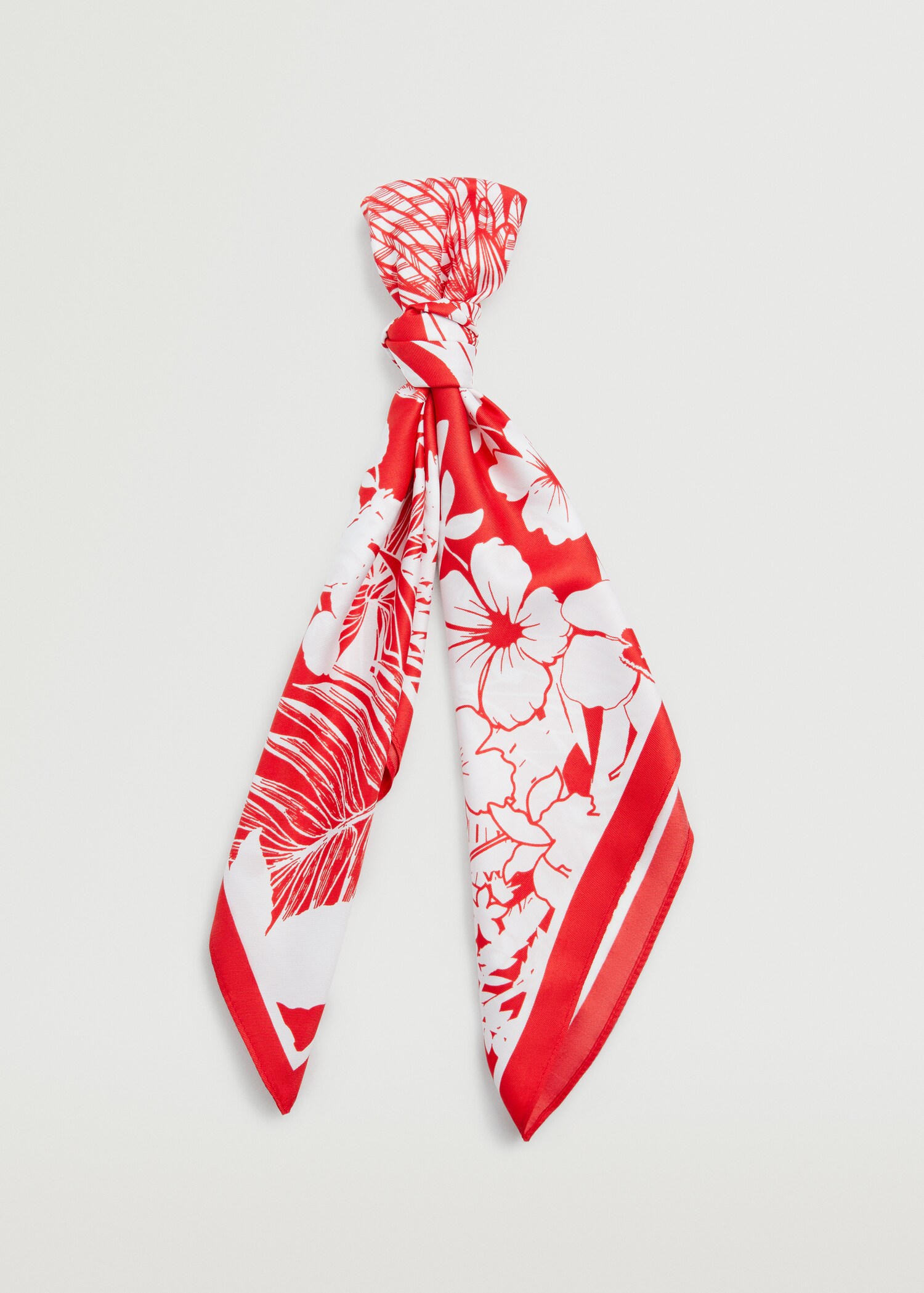 Floral printed scarf - Article without model