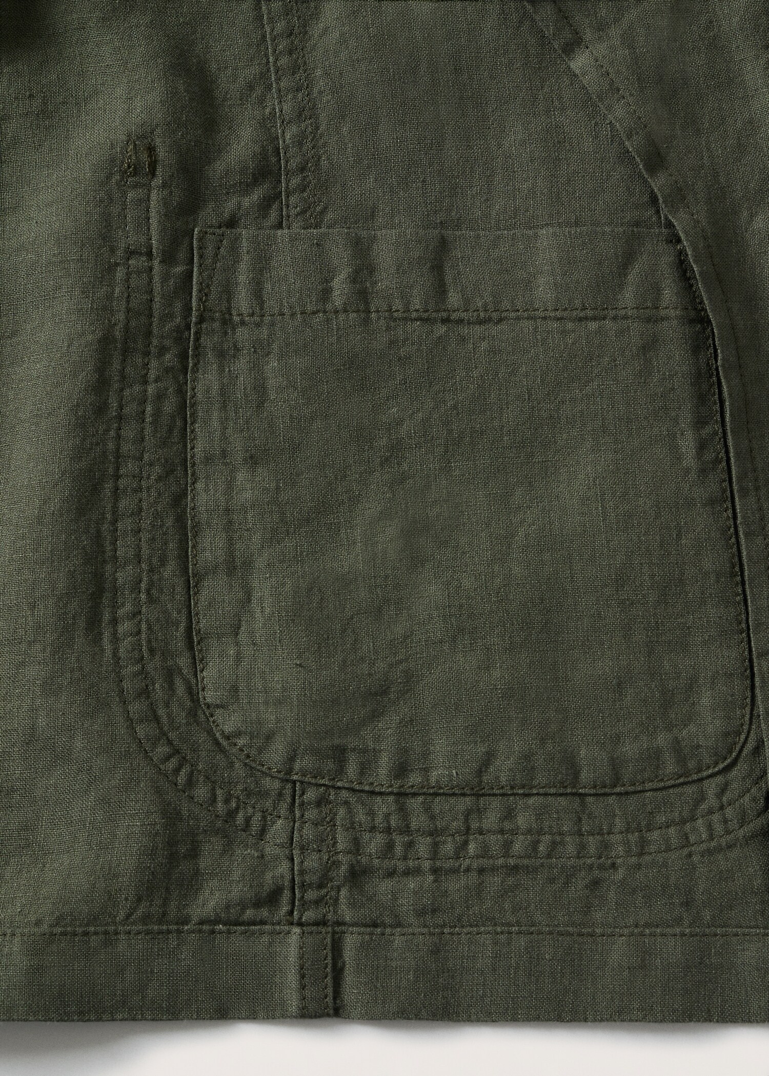 Veste slim-fit lin - Détail de l'article 8