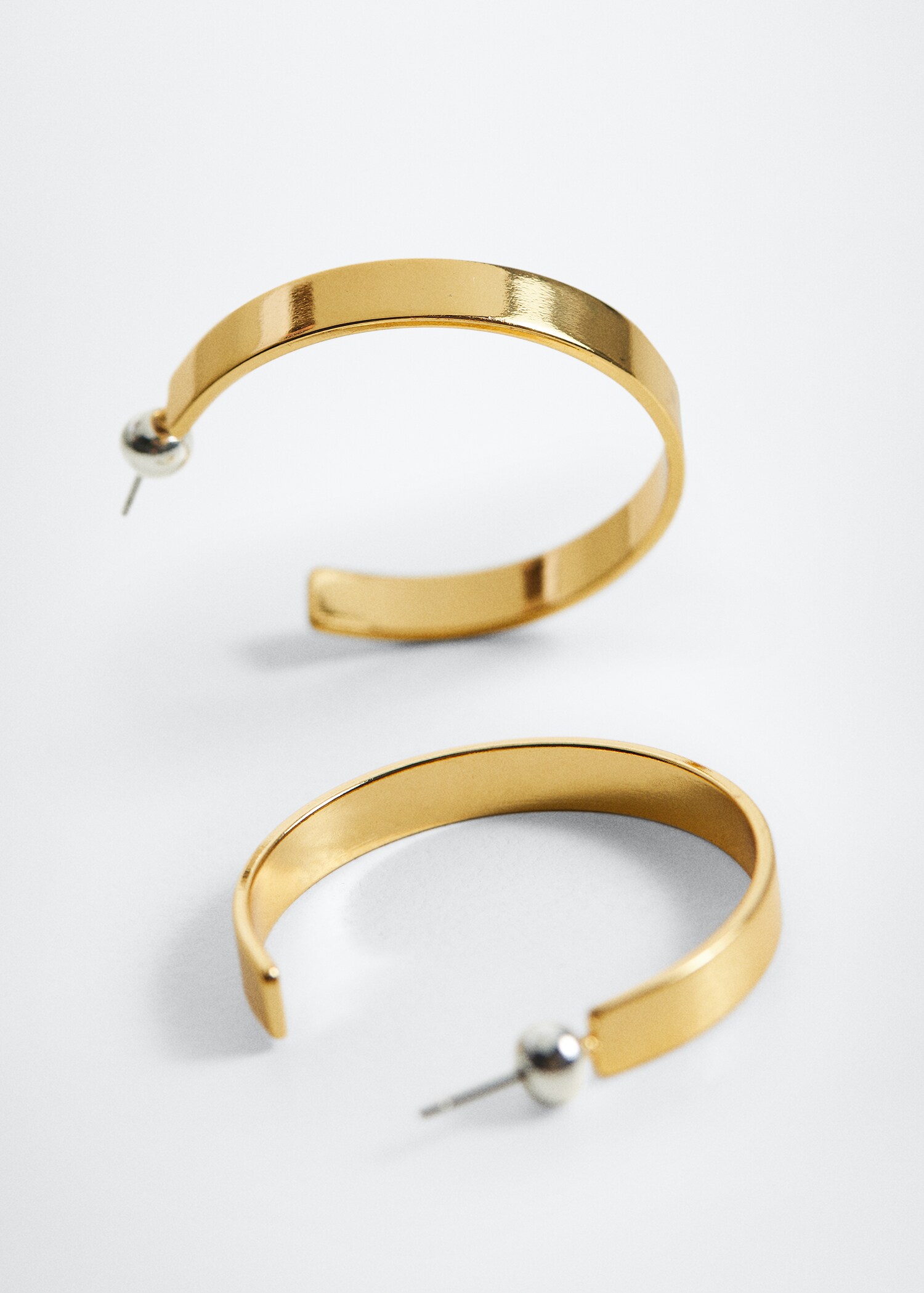 Hoop earrings - Medium plane