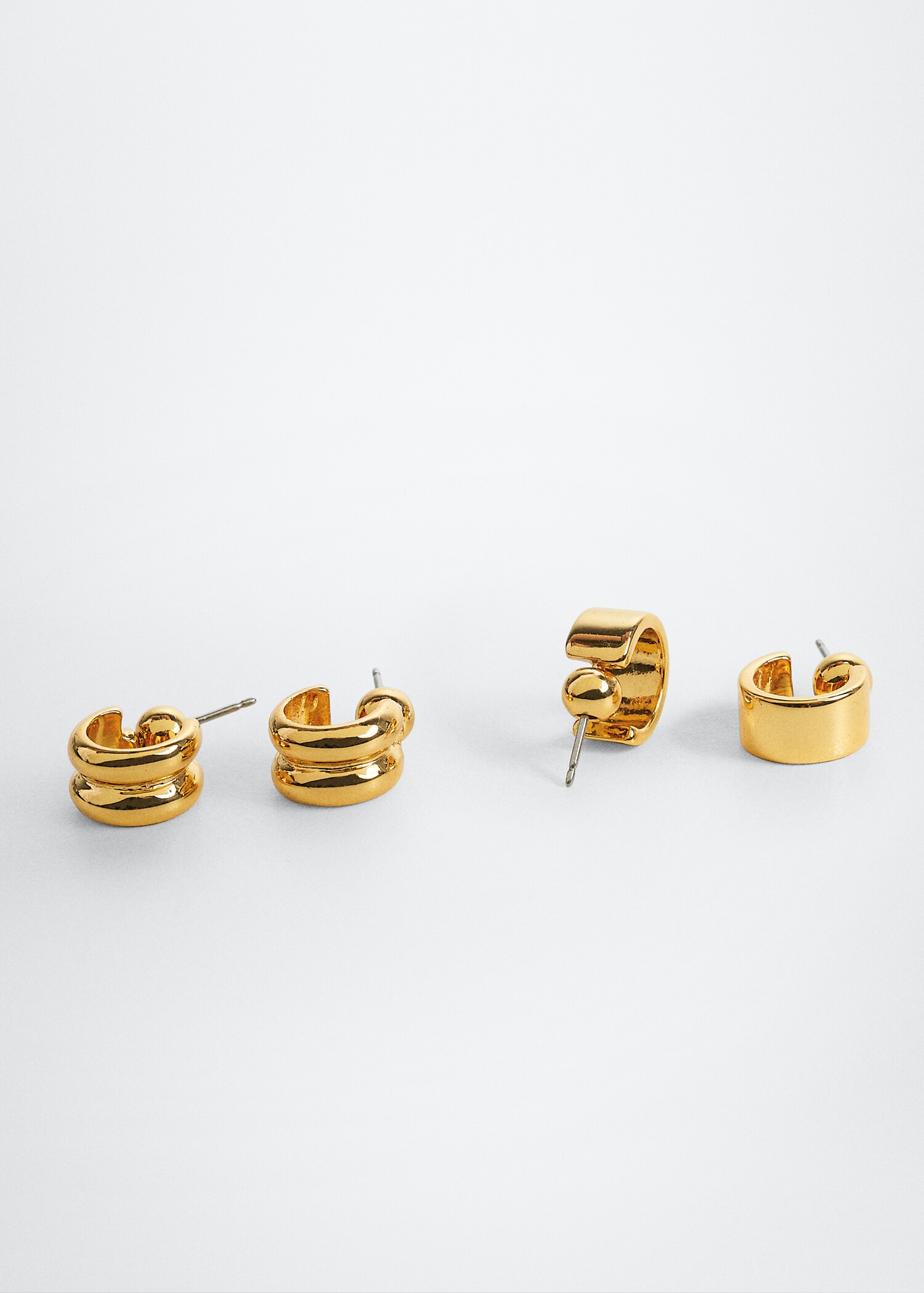 Set pendientes aros - Plano medio