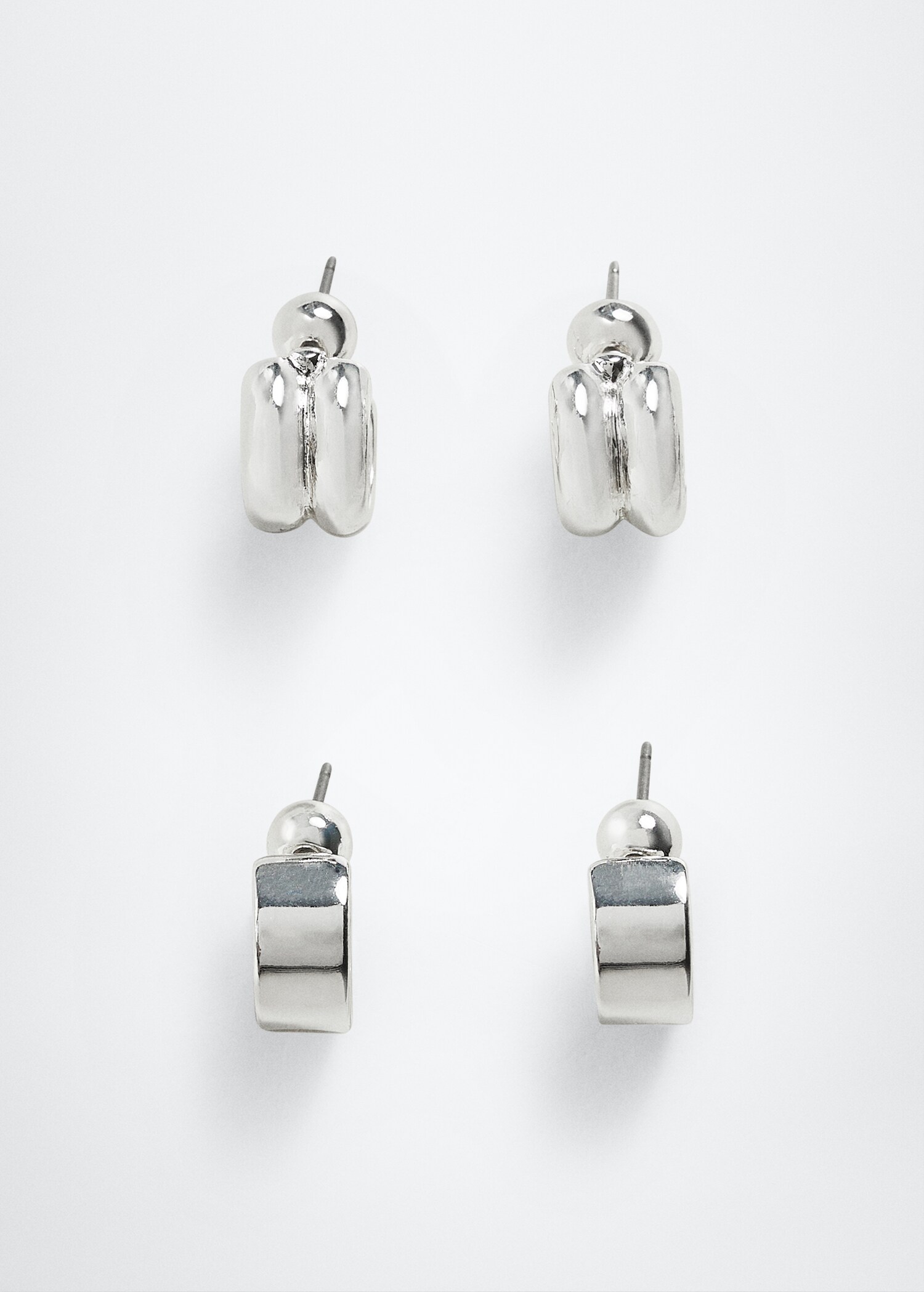 Set pendientes aros - Artículo sin modelo