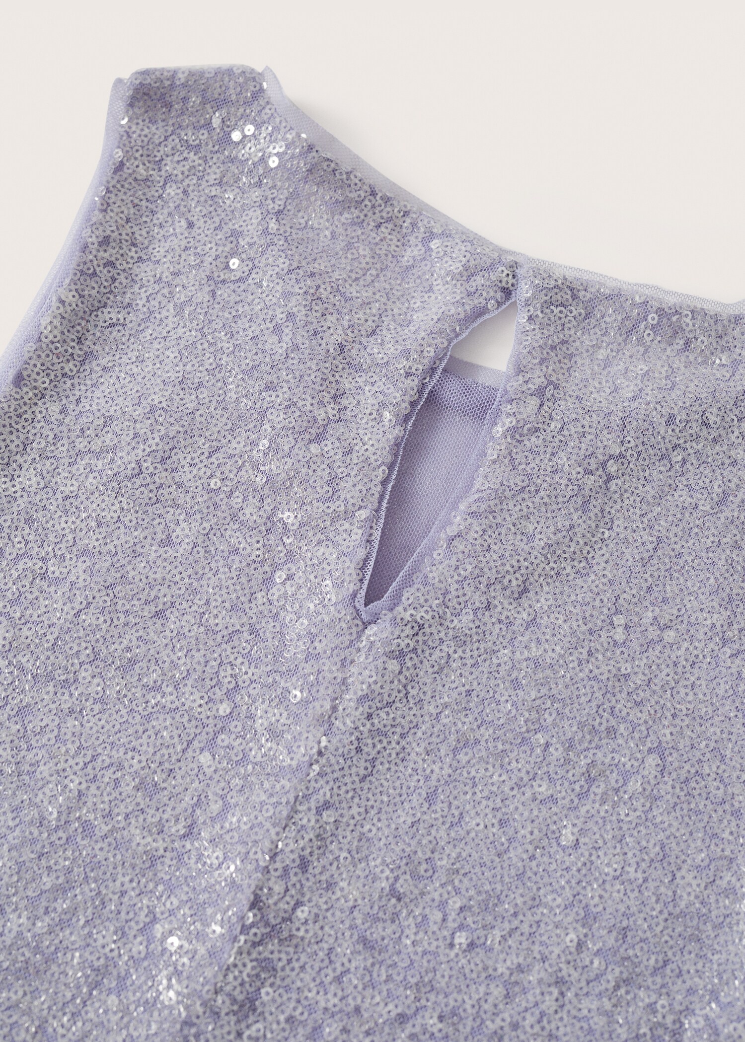 Sequin appliqué dress - Details of the article 8