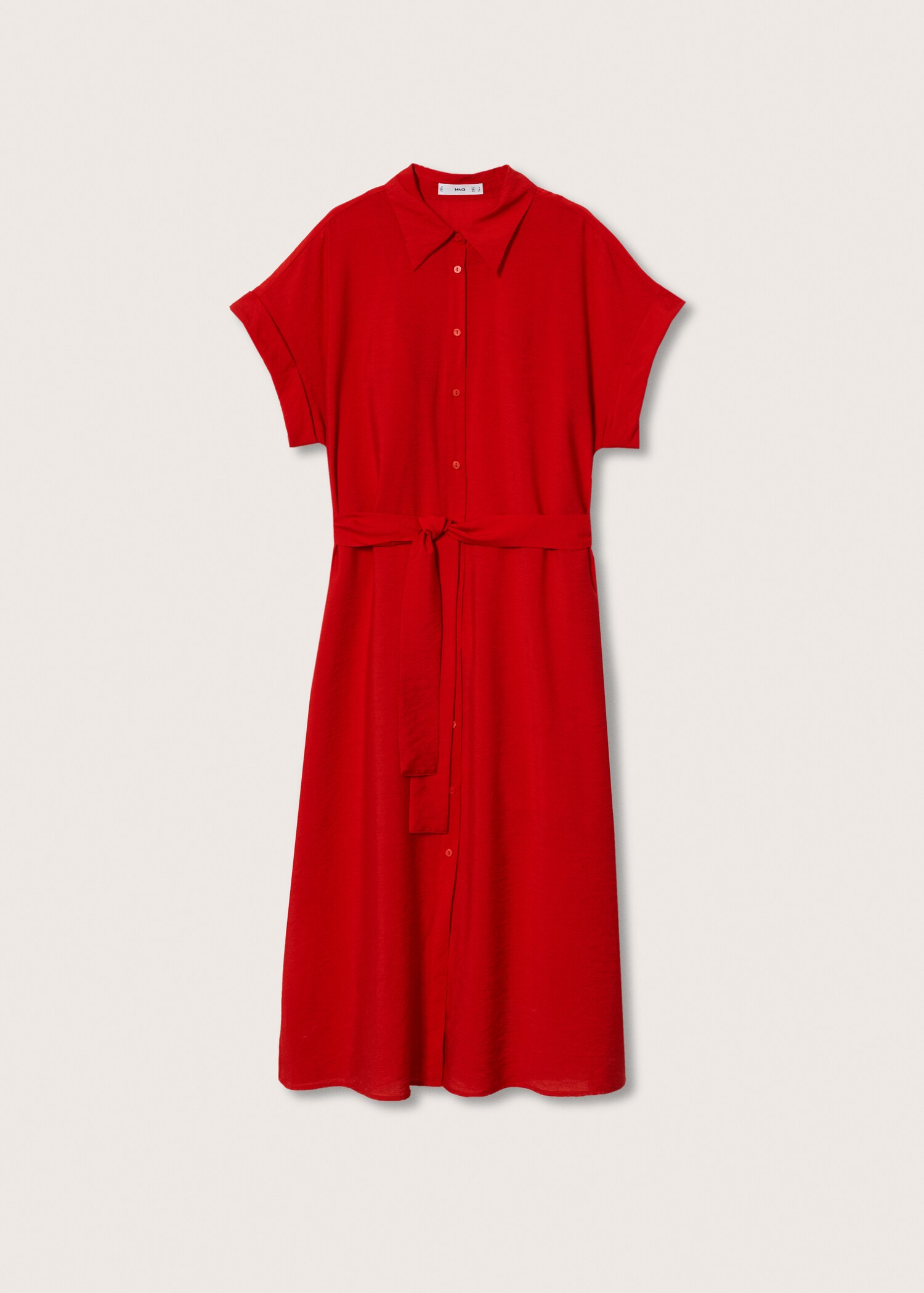 Vestido camisero cinturón - Artículo sin modelo