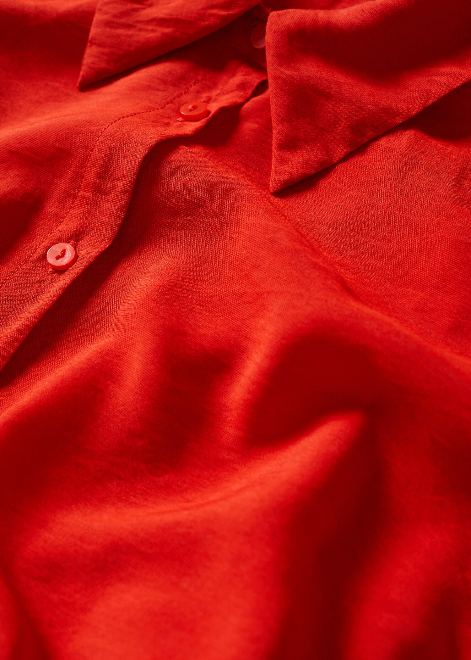 Vestido camisero cinturón - Detalle del artículo 8