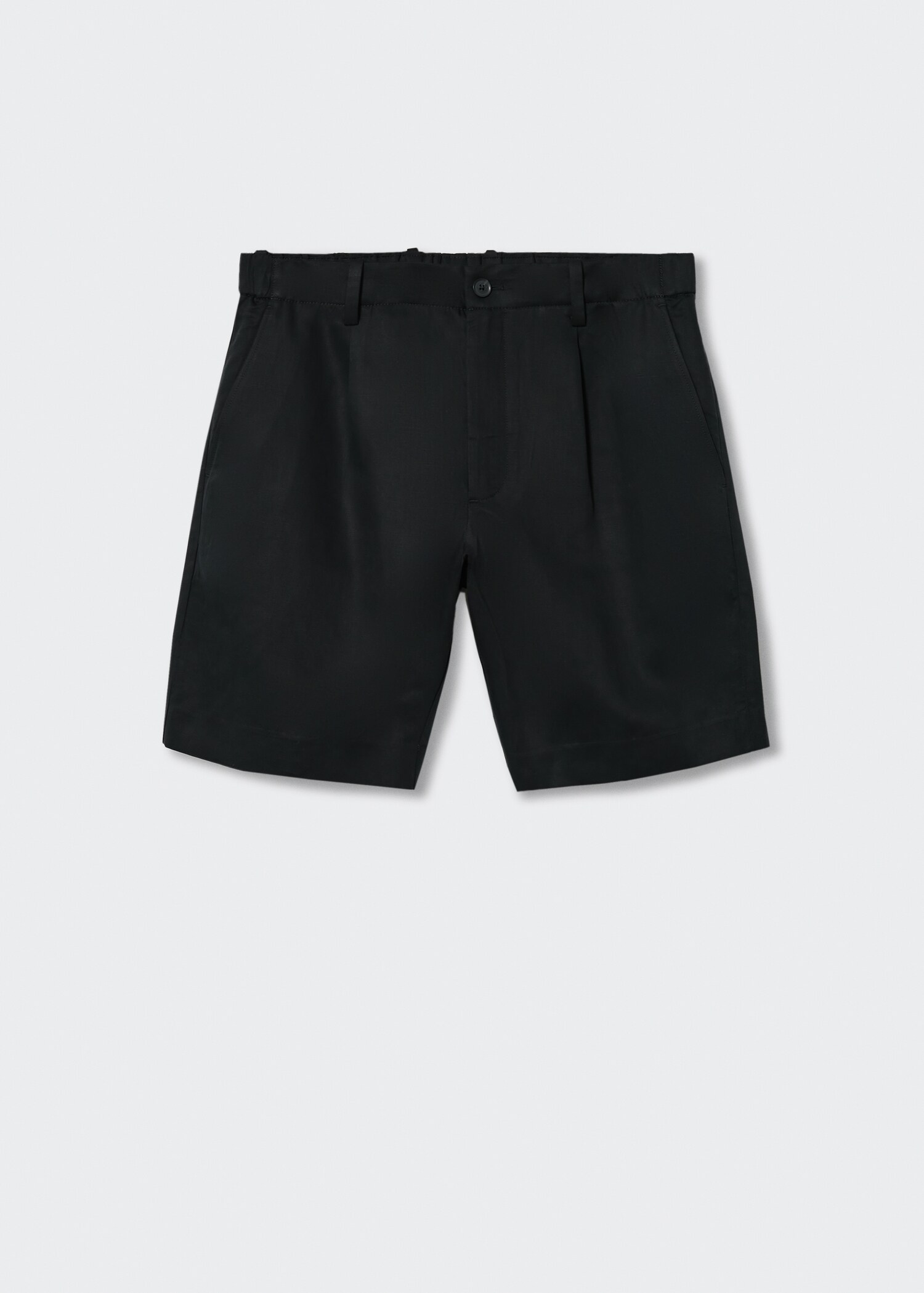Linen lyocell Bermuda shorts - Article without model