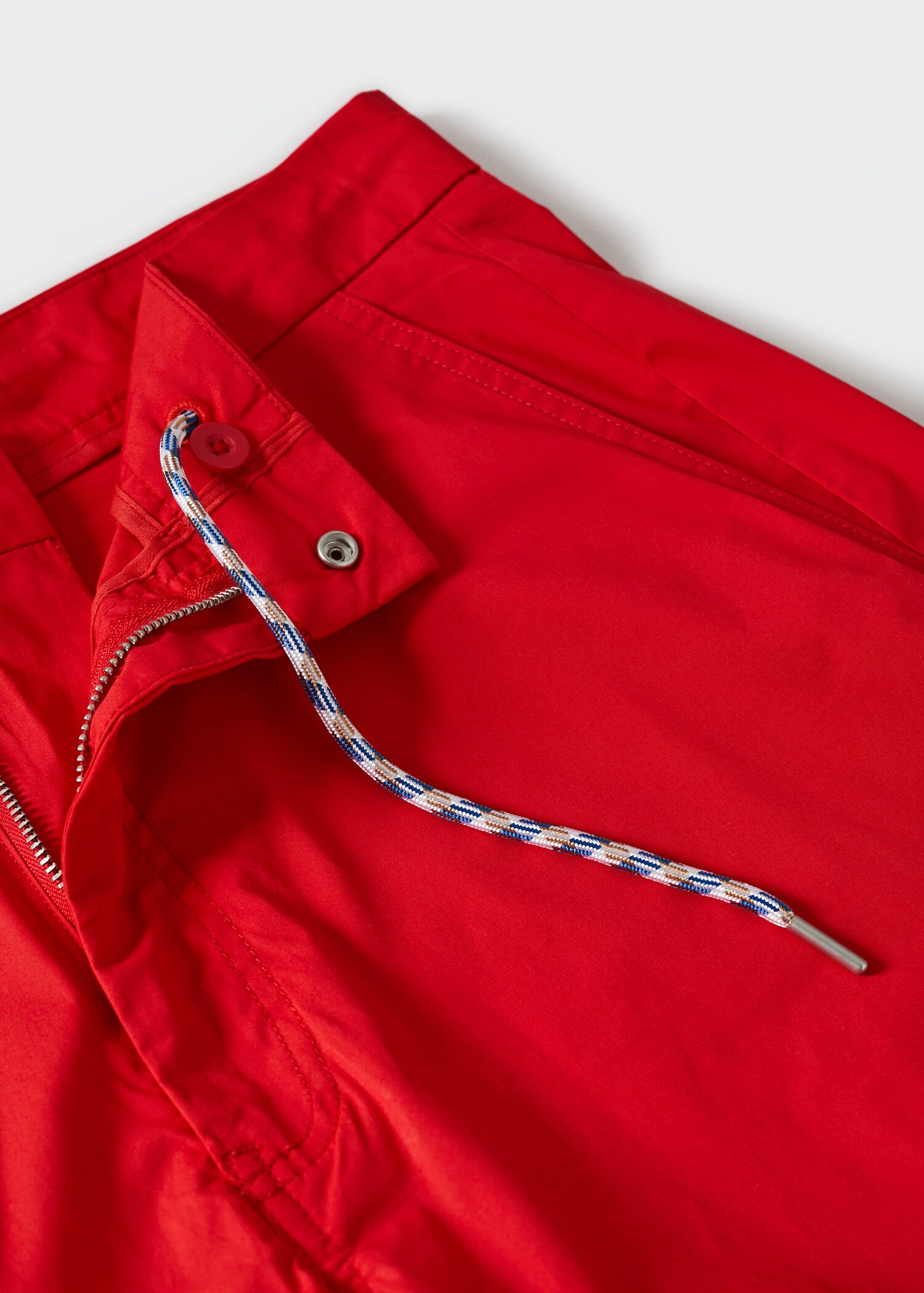 Stretch cotton bermuda shorts - Details of the article 8