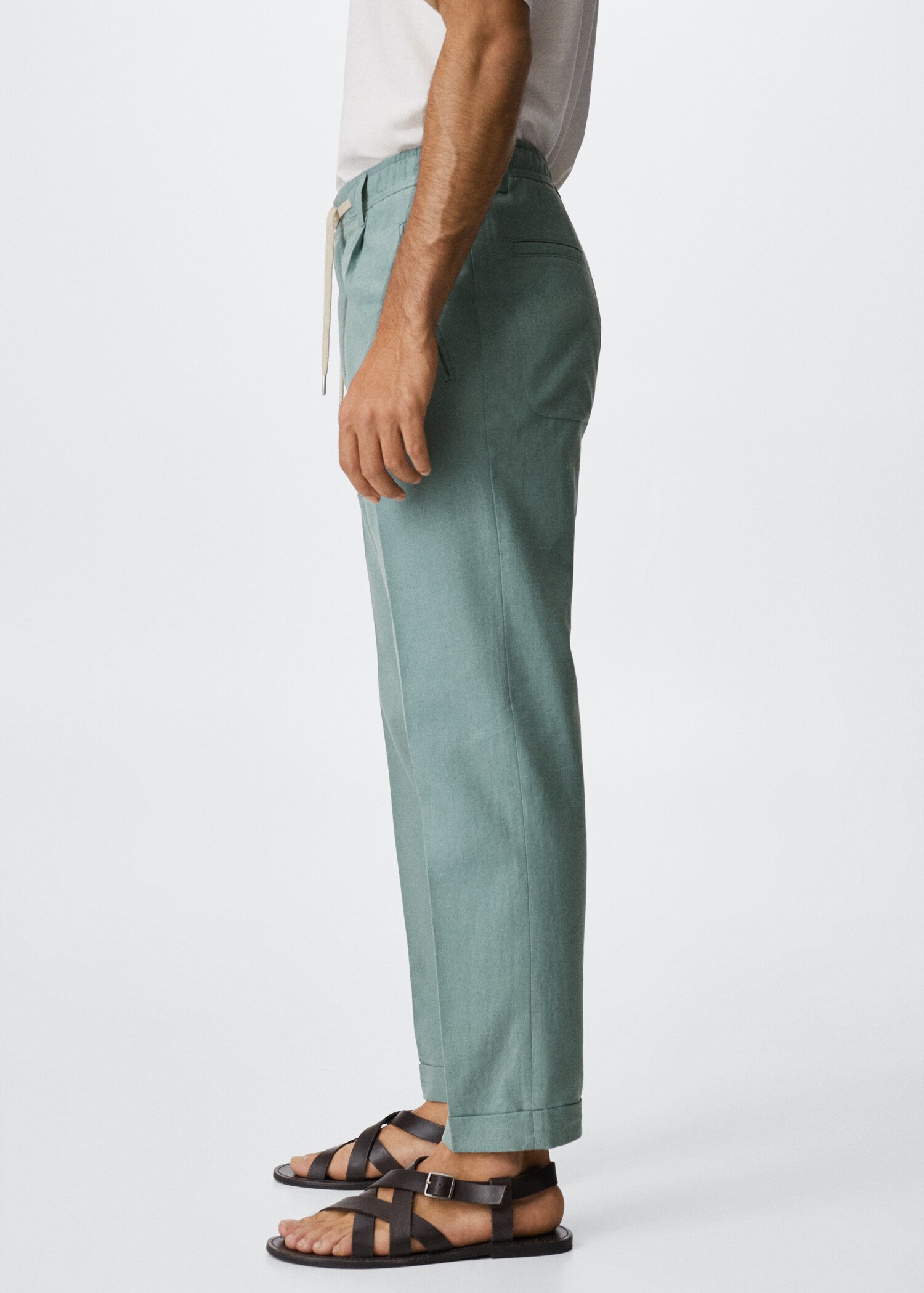 Linnen relaxed broek - Detail van het artikel 2