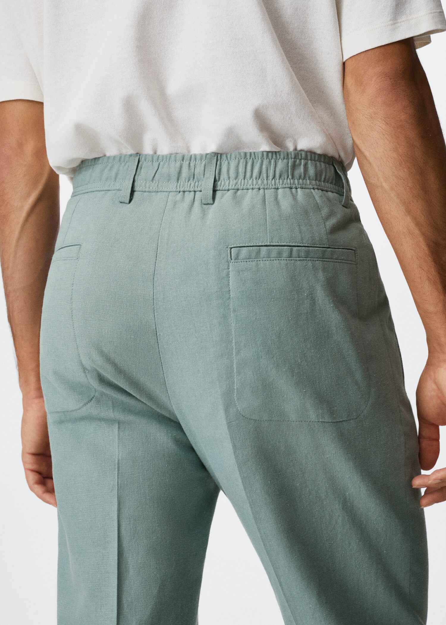 Linnen relaxed broek - Detail van het artikel 3
