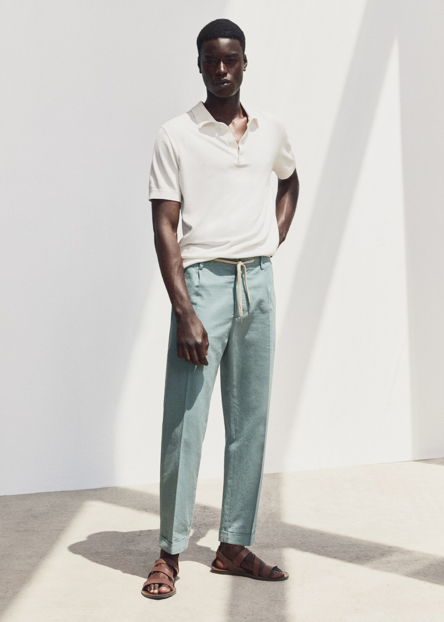 Linnen relaxed broek - Detail van het artikel 6
