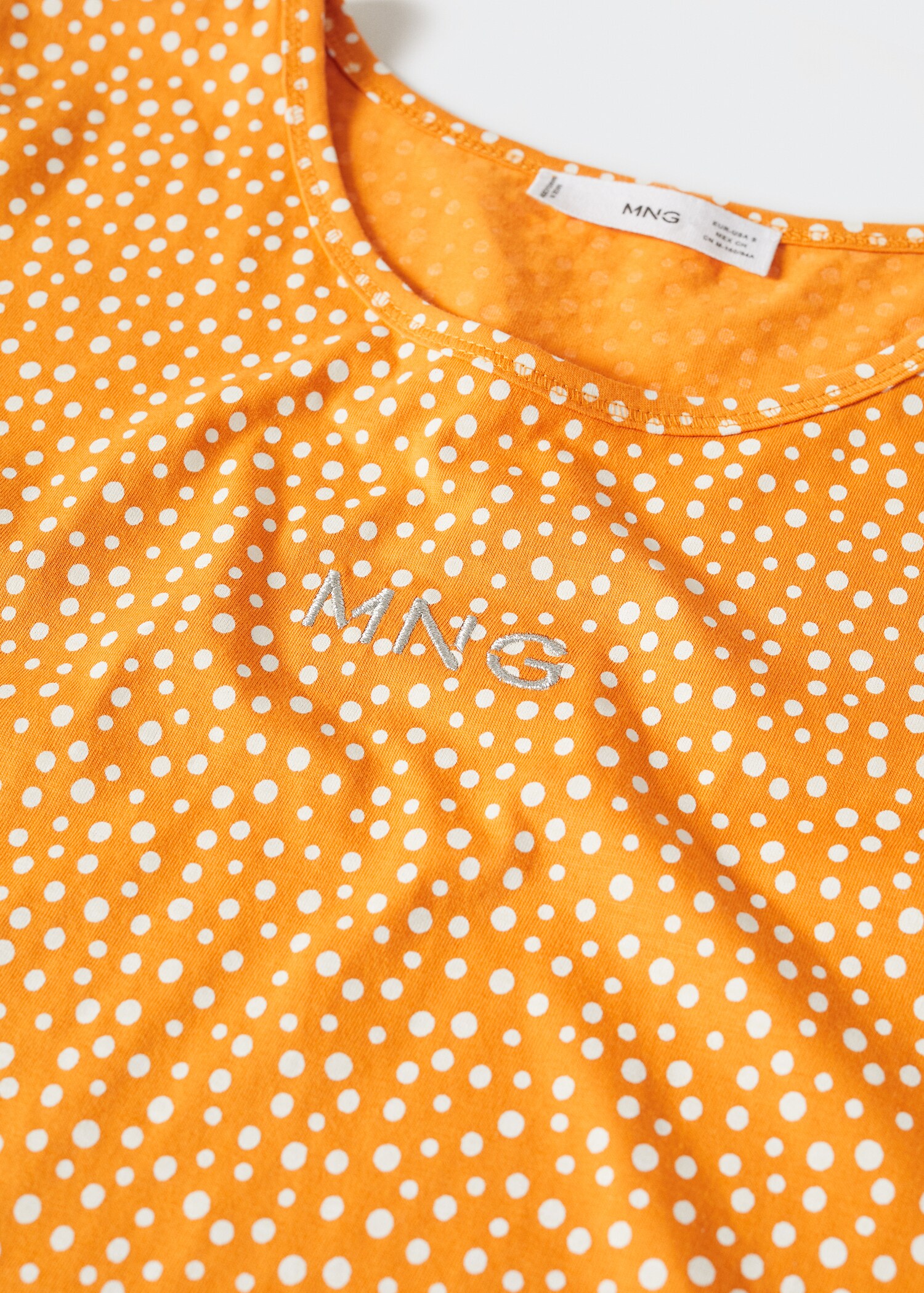 Printed cotton-blend T-shirt - Details of the article 8