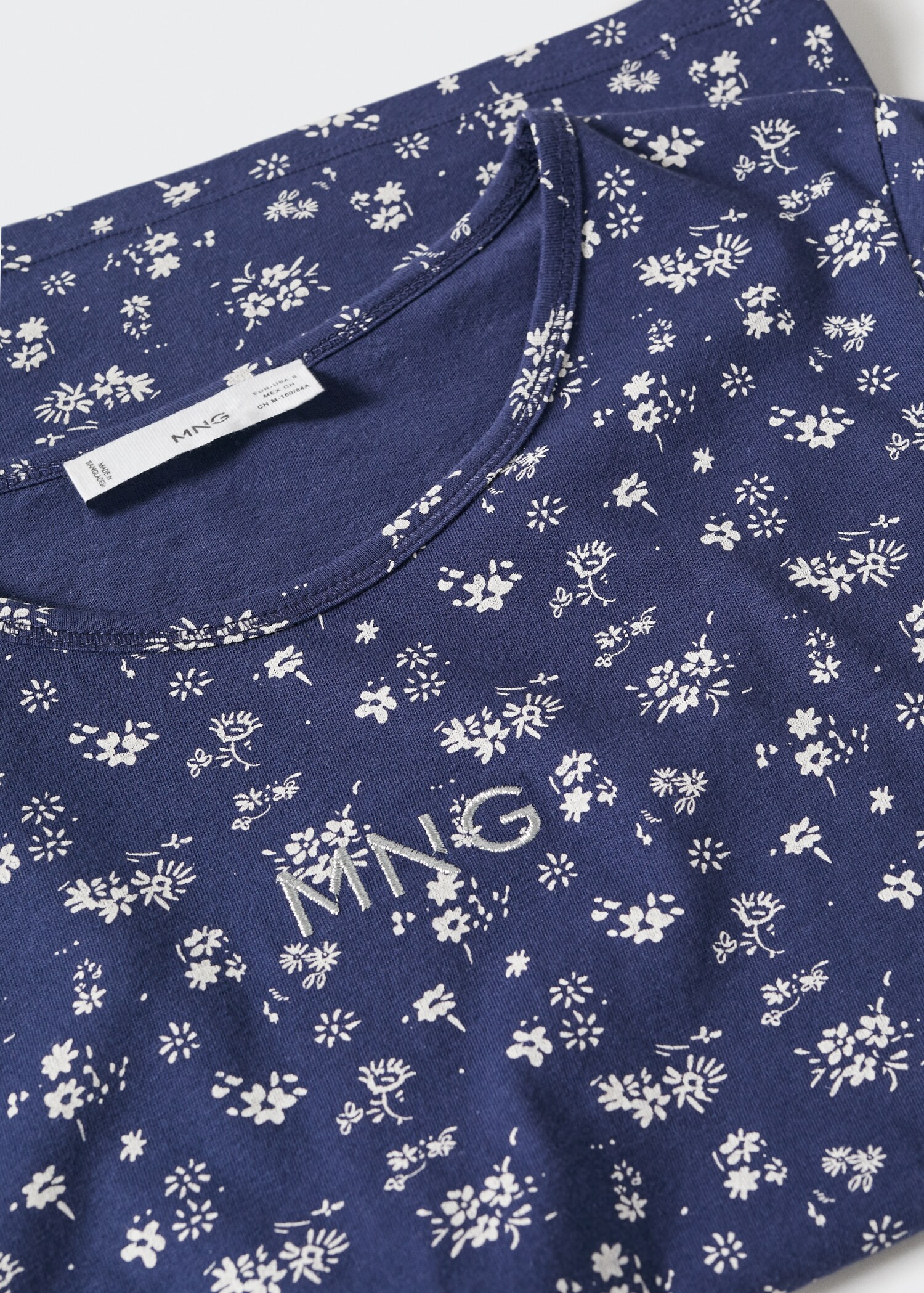Printed cotton-blend T-shirt - Details of the article 8