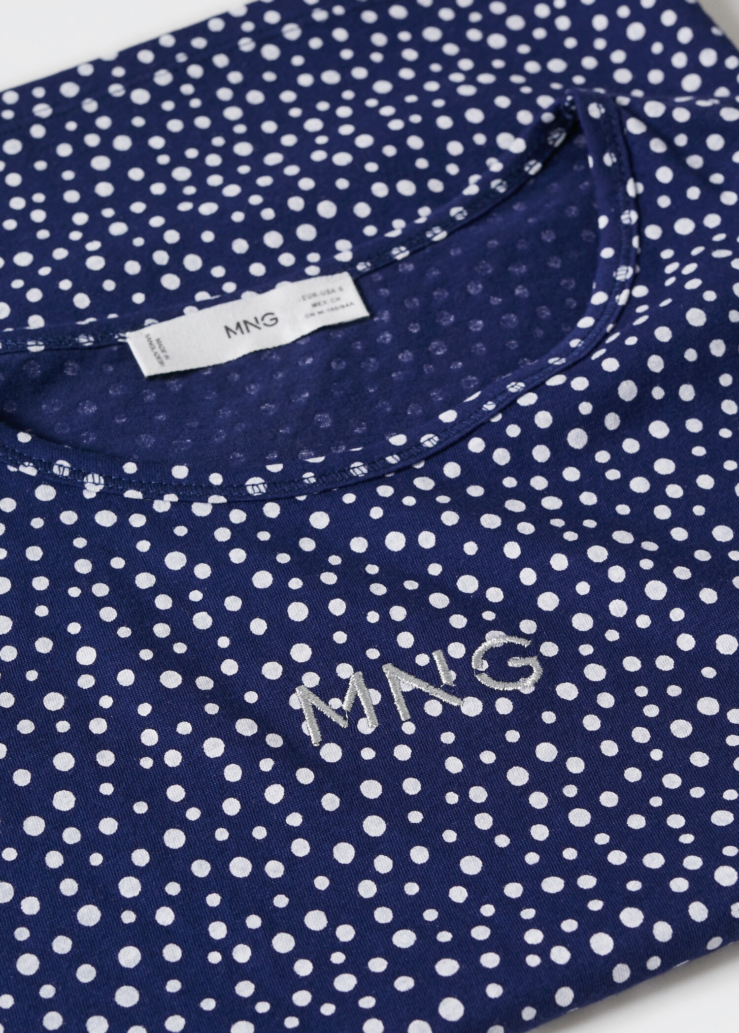 Printed cotton-blend T-shirt - Details of the article 8