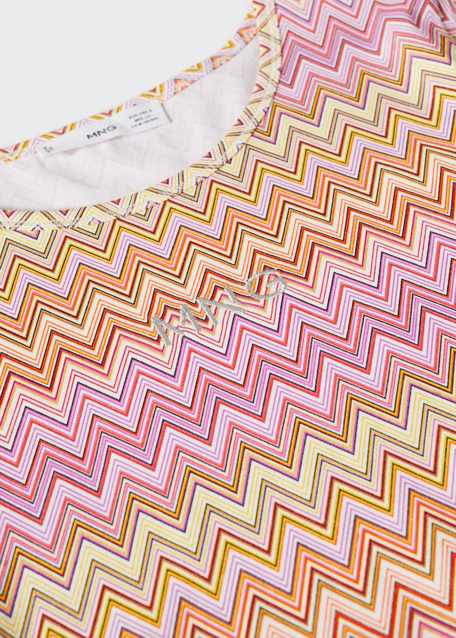 Printed cotton-blend T-shirt - Details of the article 8