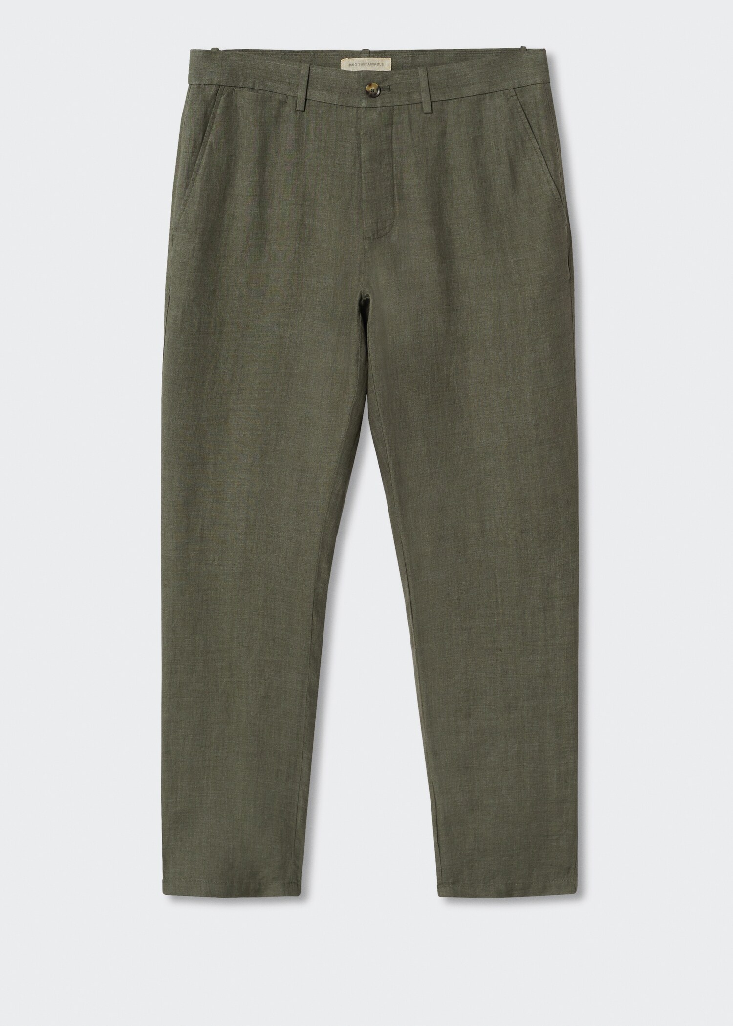Pantalon lin slim fit - Article sans modèle