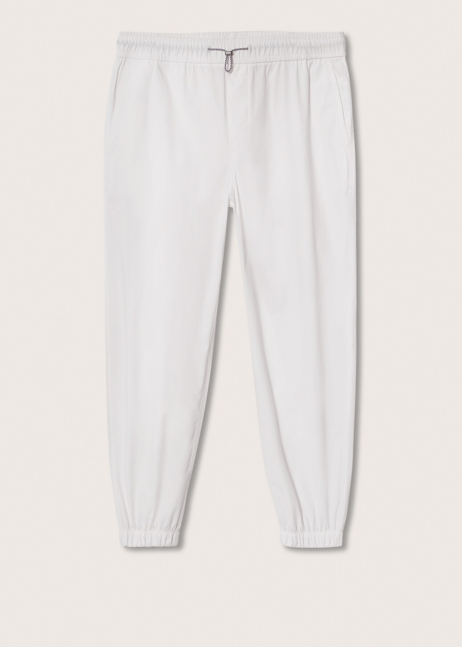 Calças jogger de algodão - Artigo sem modelo