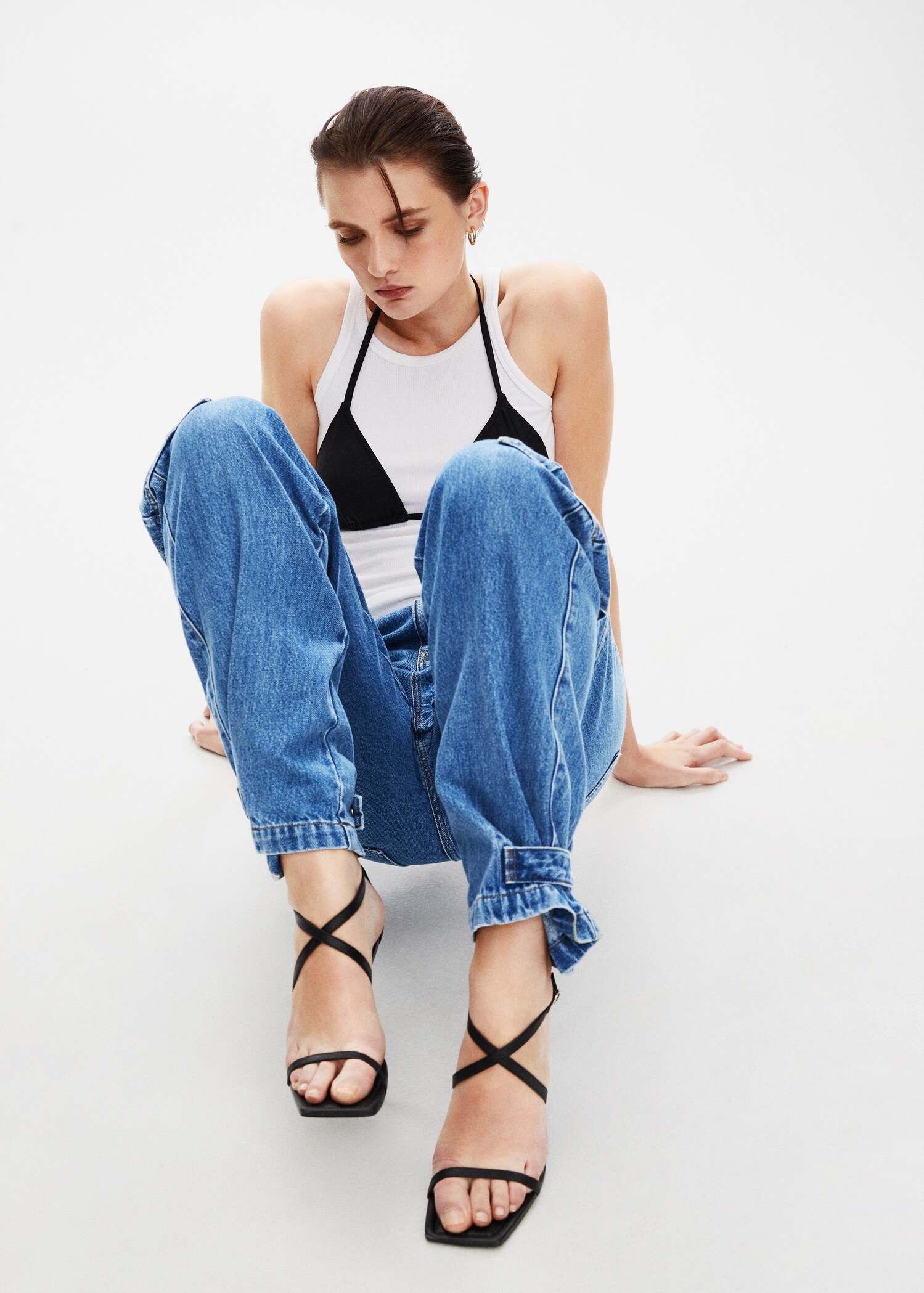Strappy heeled sandals - Details of the article 9