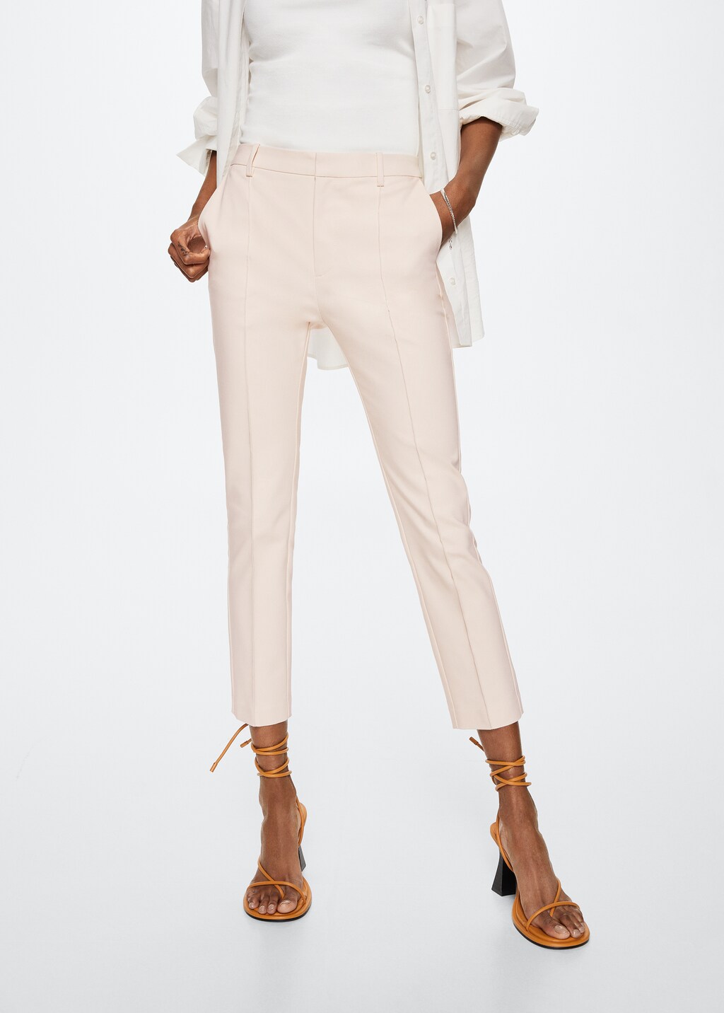 Pantalon de costume skinny hotsell