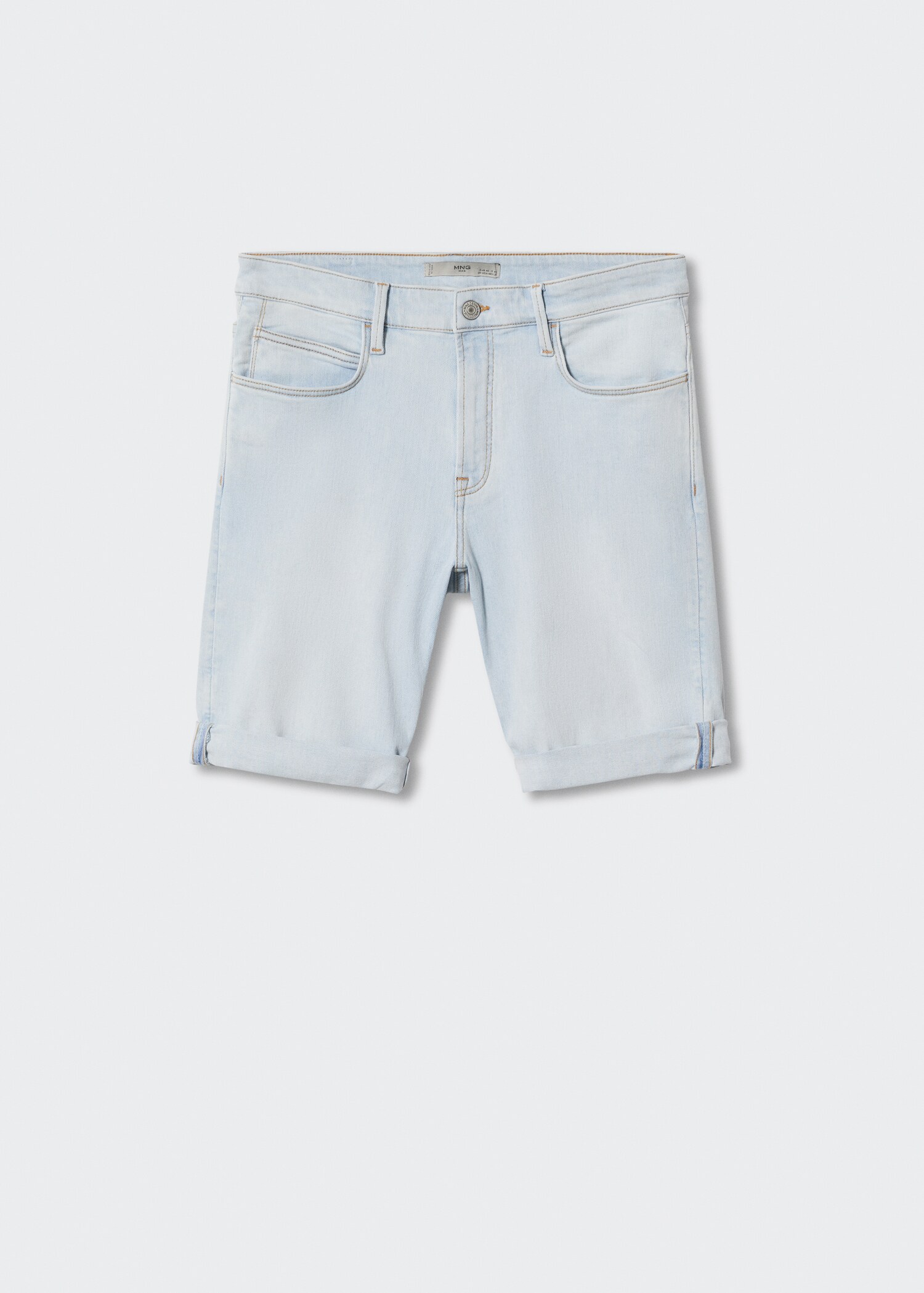 Calções de ganga slim fit - Artigo sem modelo