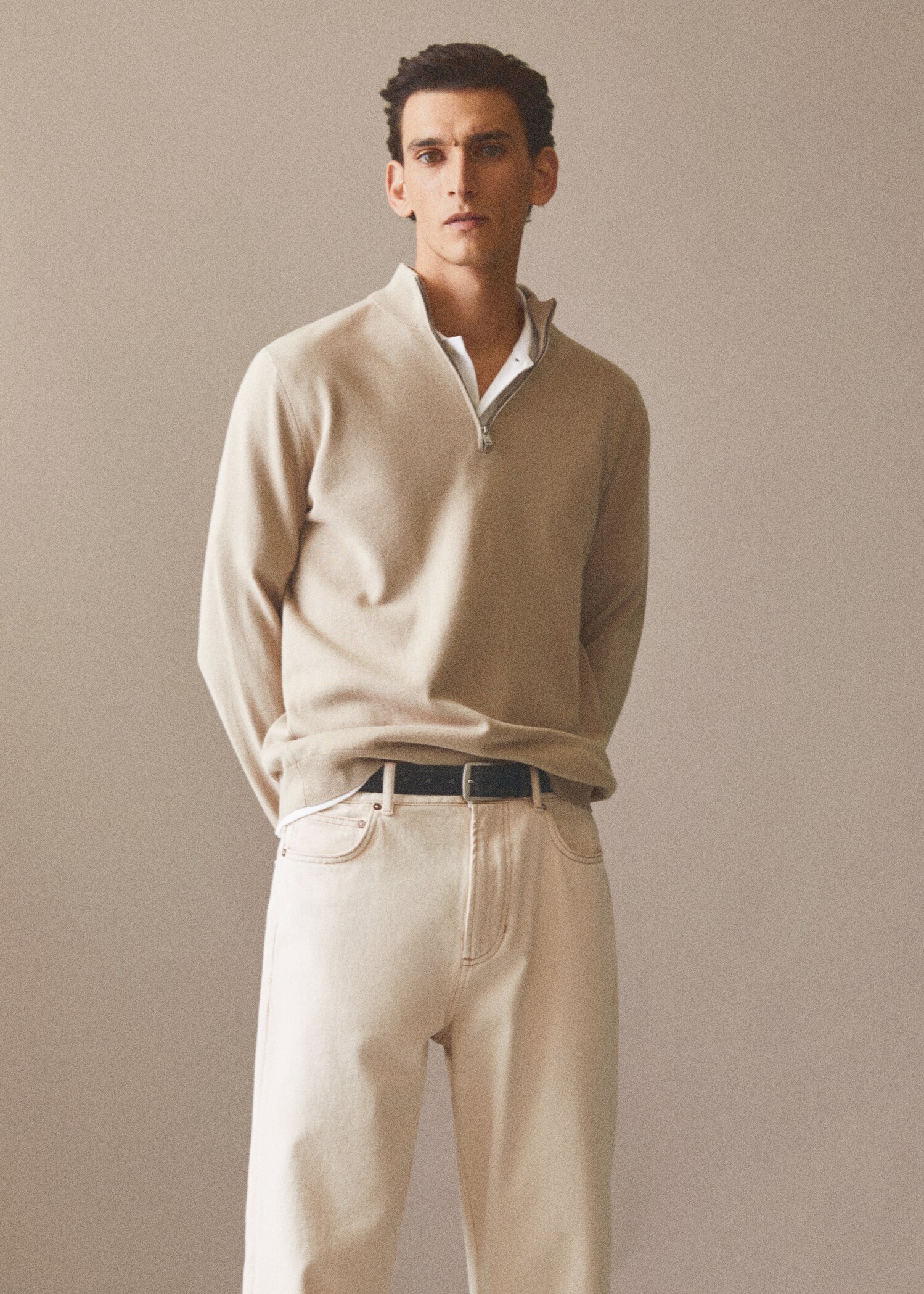 Pull-over coton zippé - Détail de l'article 5