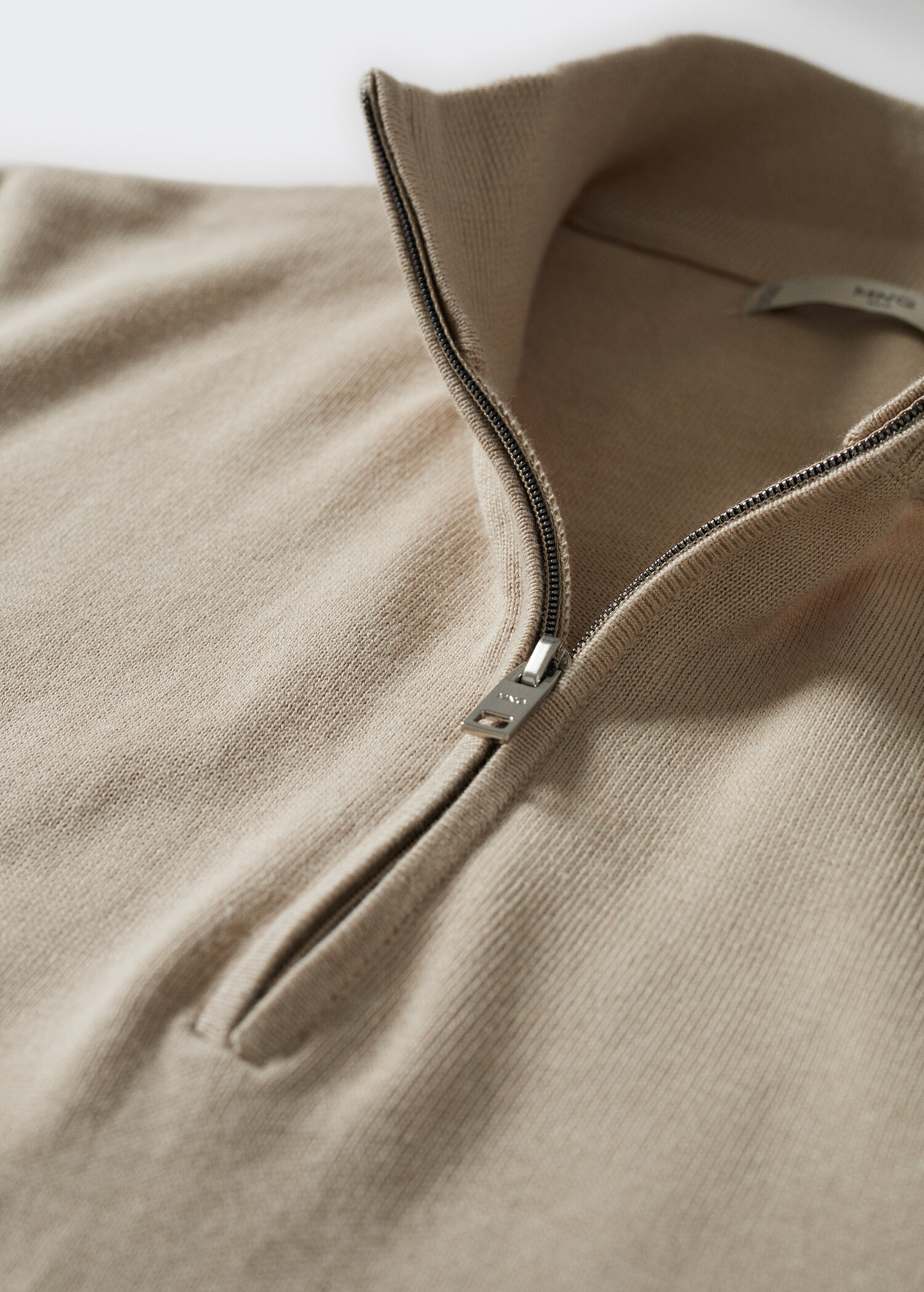 Pull-over coton zippé - Détail de l'article 8